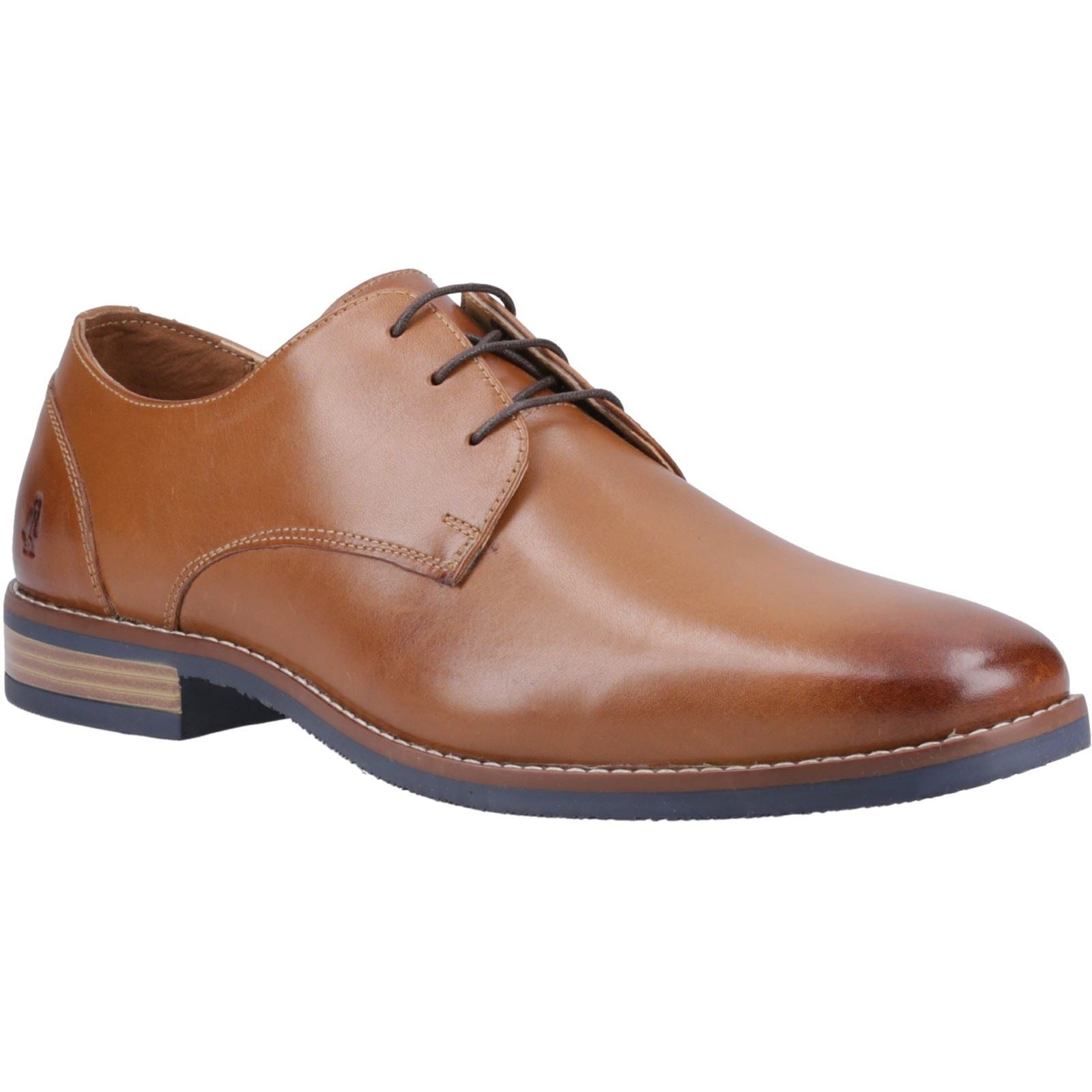 Hush Puppies Mike Chaussures À Lacets En Cuir Pour Homme Couleur Fauve