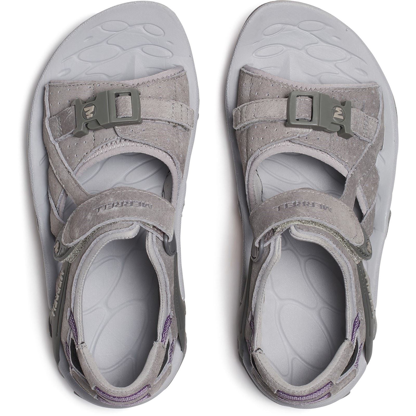 Merrell Kahuna III Sandales Suede Femme Charbon/Paloma