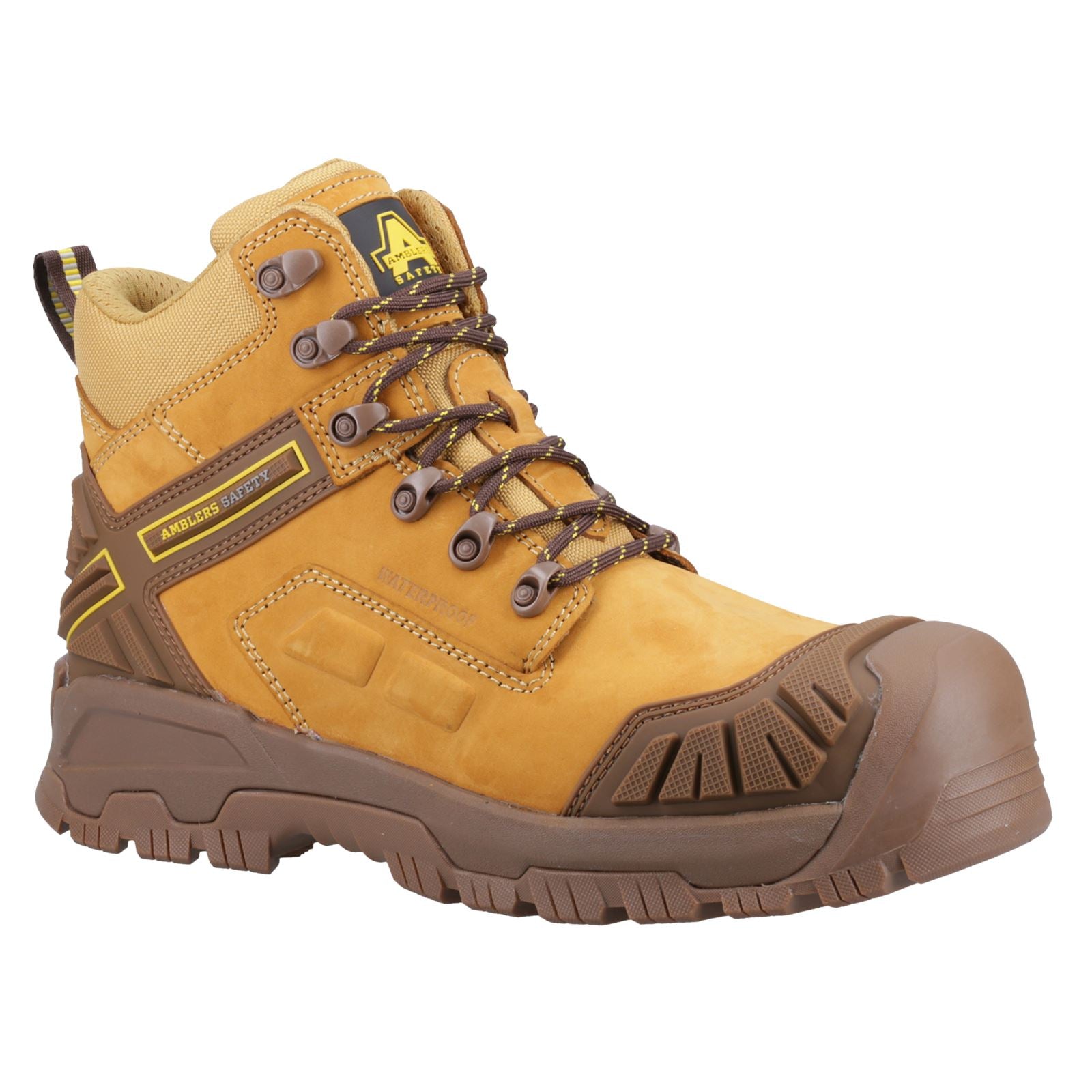 Amblers Safety Bottes De Sécurité En Cuir Ignite Honey