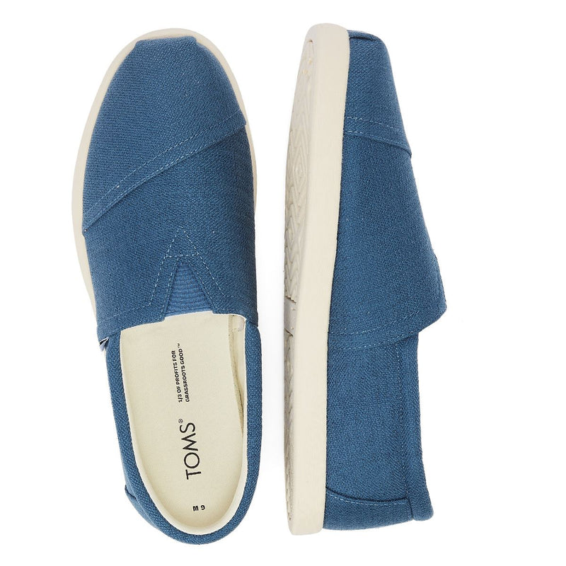 TOMS Woven Alp FWD Sandales bleues pour hommes