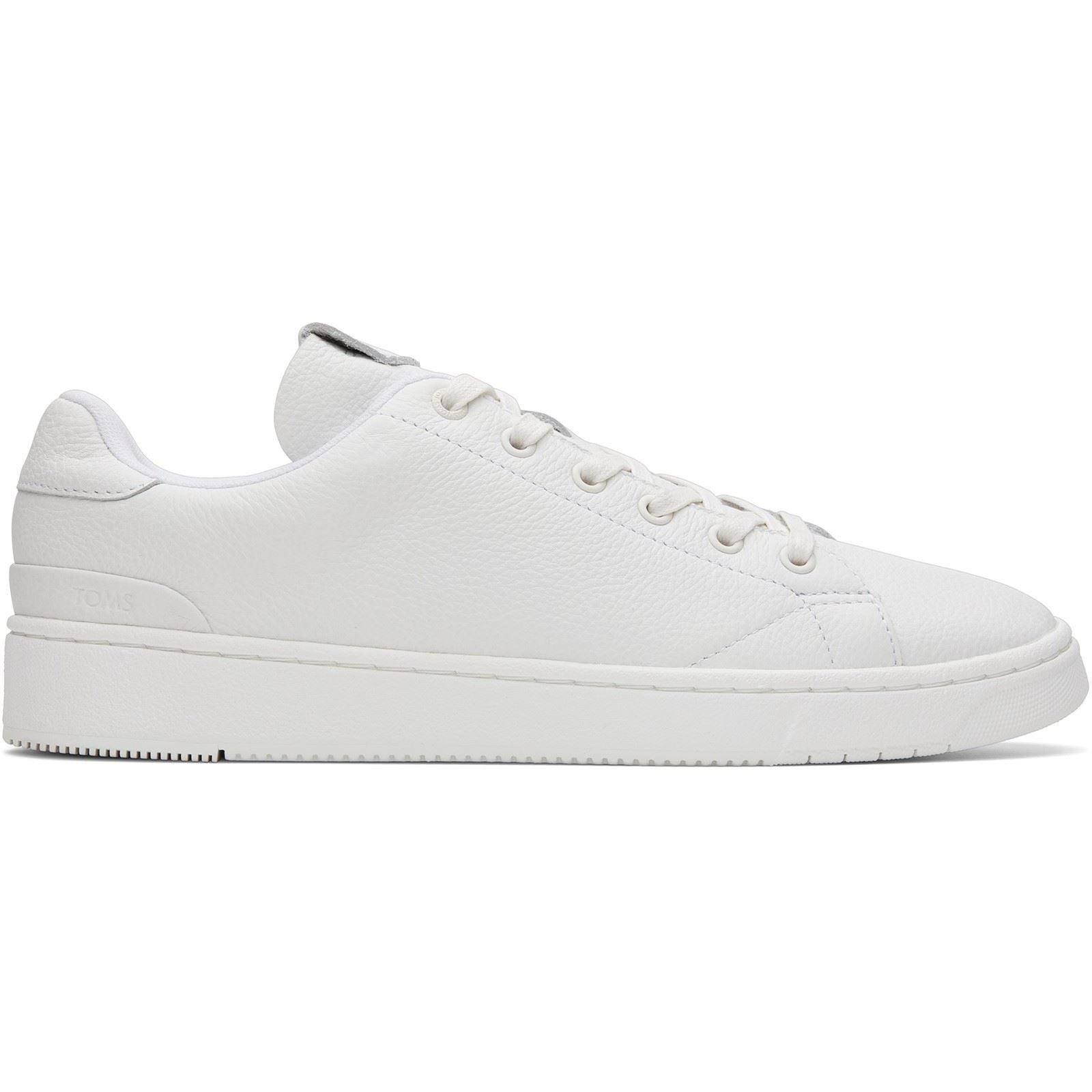 TOMS TRVL LITE 2.0 Low Baskets Blanches En Cuir Pour Hommes