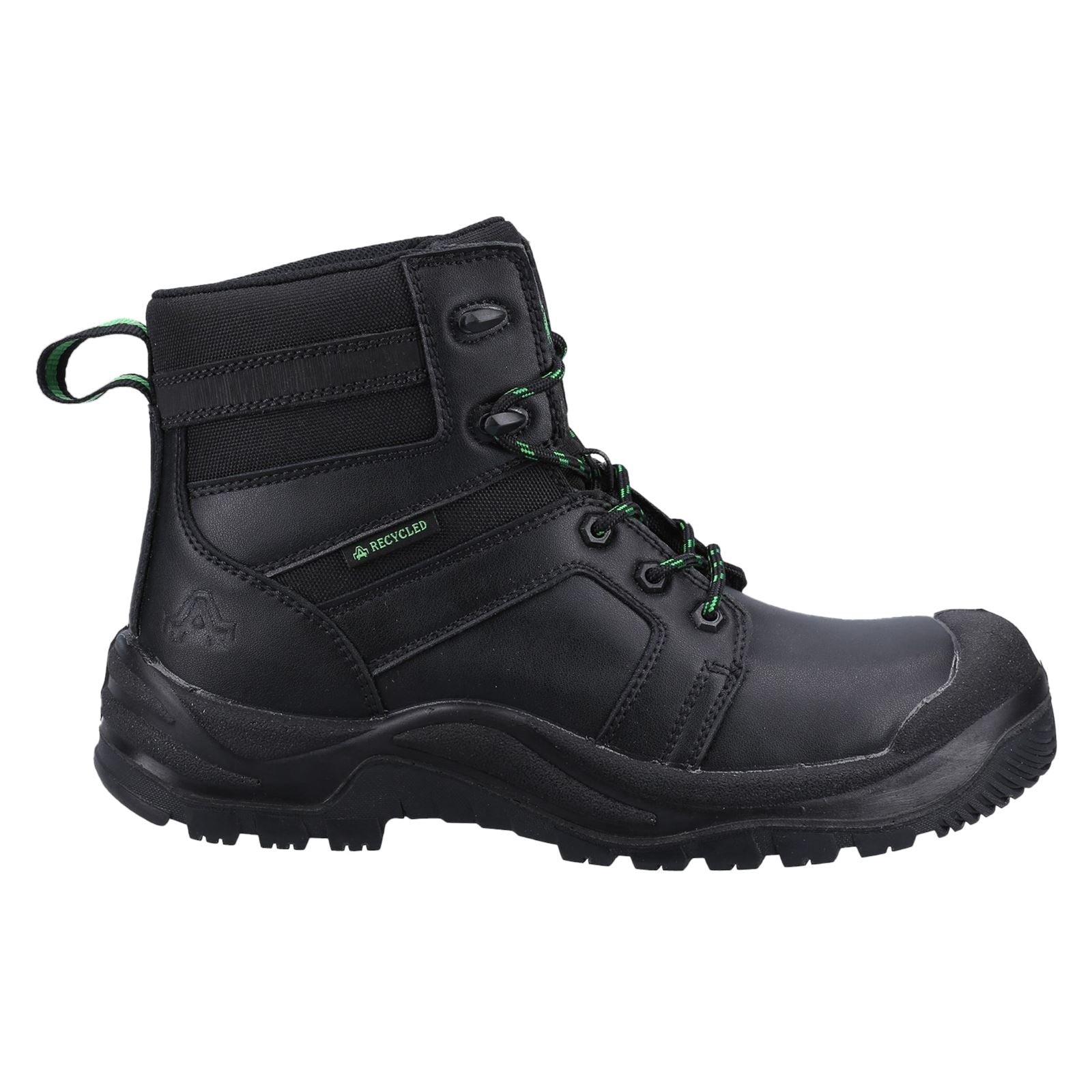Amblers Safety  Bottes De Sécurité En Cuir Noir 502