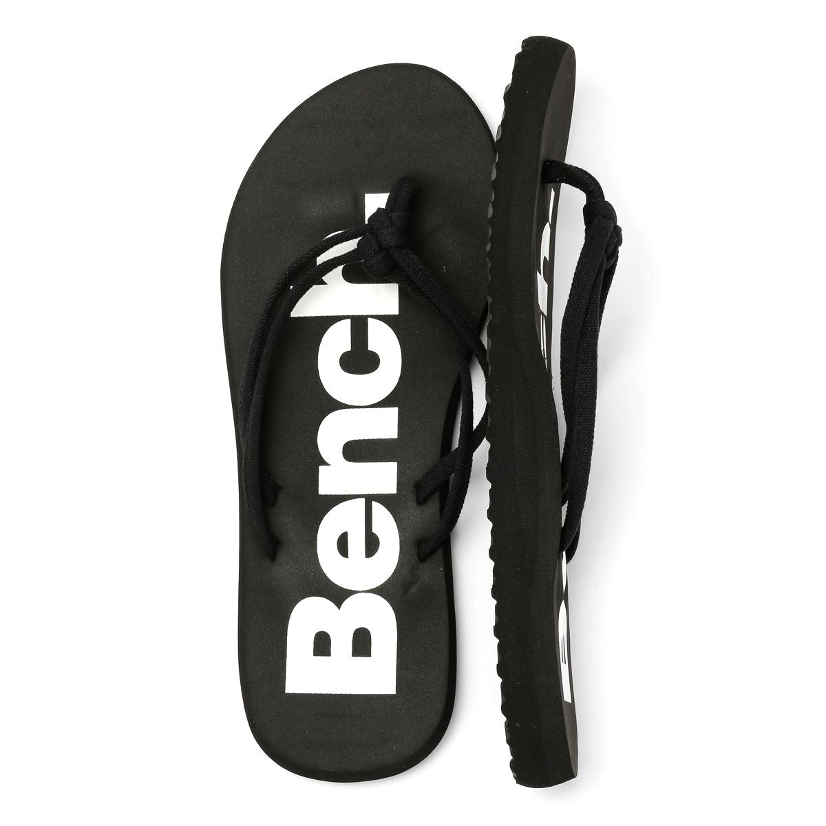 Bench Invisia Sandales Érivées Noires Pour Femmes