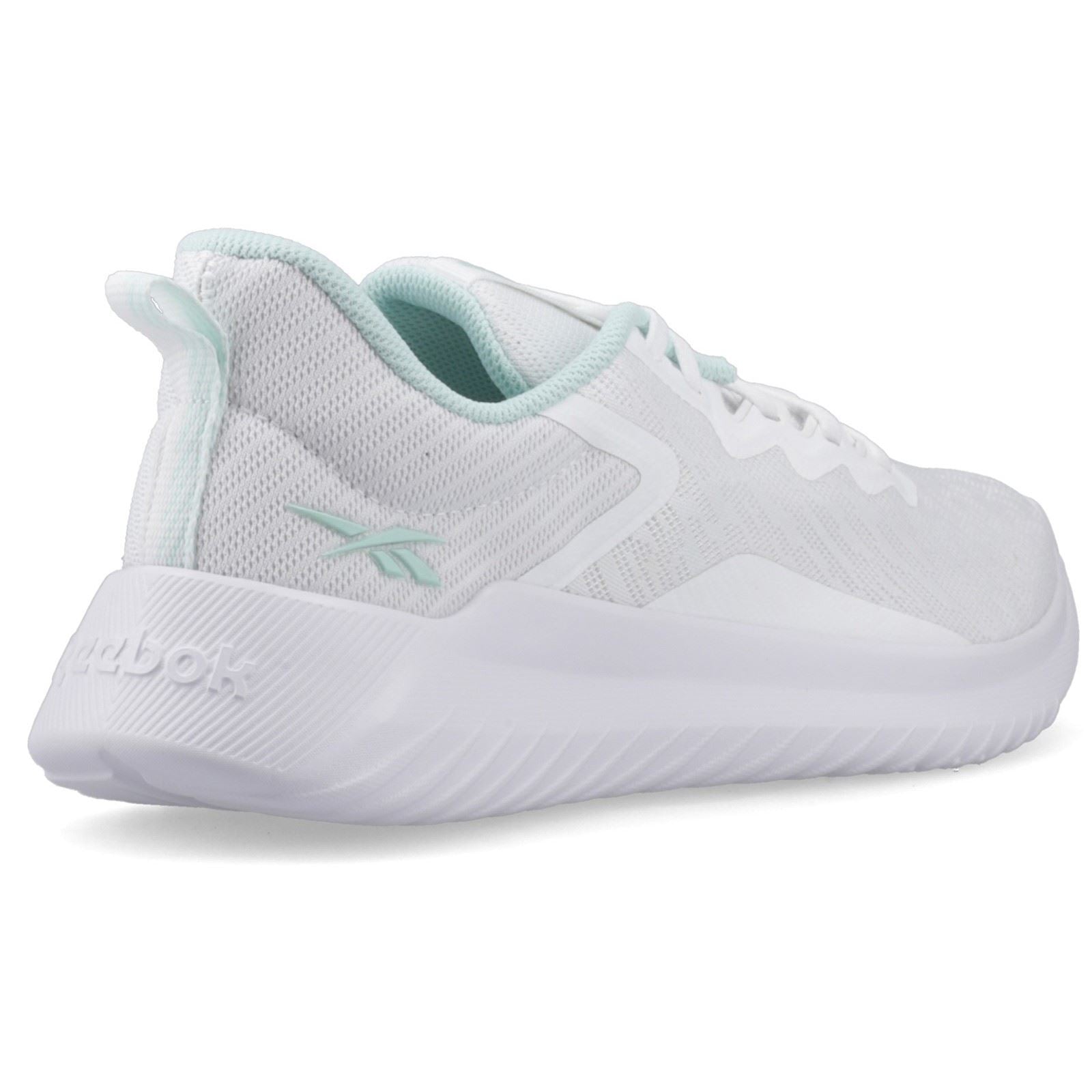 Reebok Fluxlite II Baskets Femme Textile Blanc/Glitch Aqua