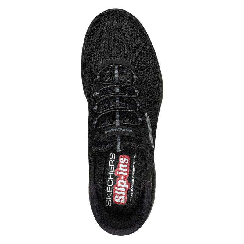 Skechers Summits High Range Baskets Noires Pour Hommes En Synthétique