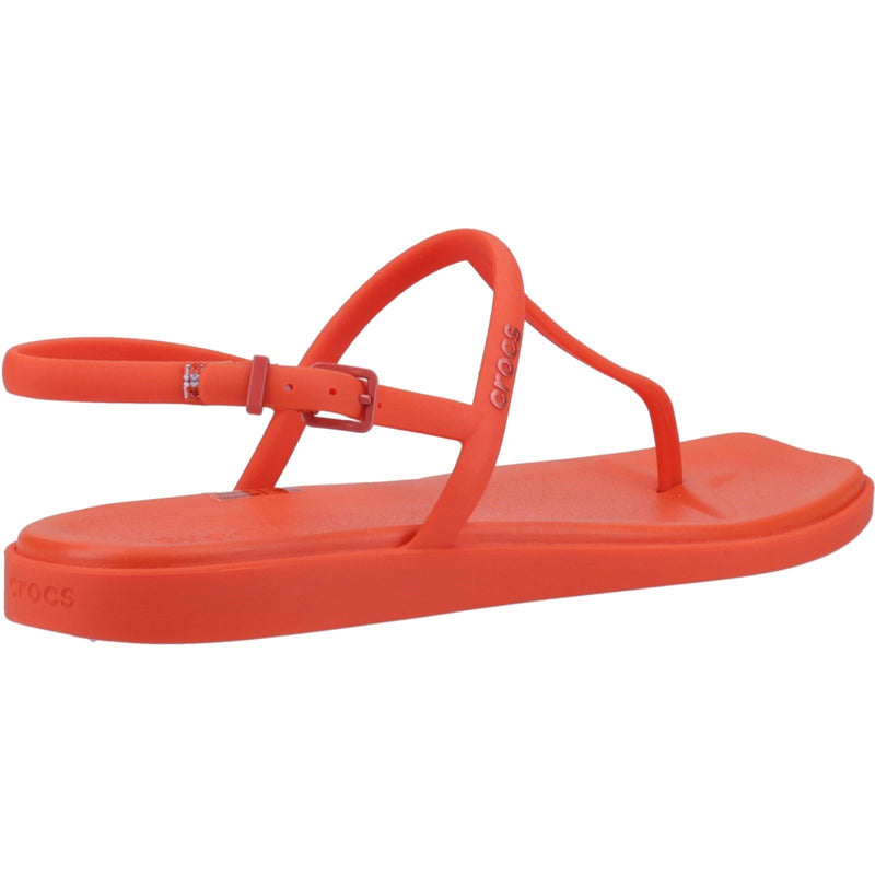 Crocs Miami Thong Flip chaussures de plage Synthétique pour femmes