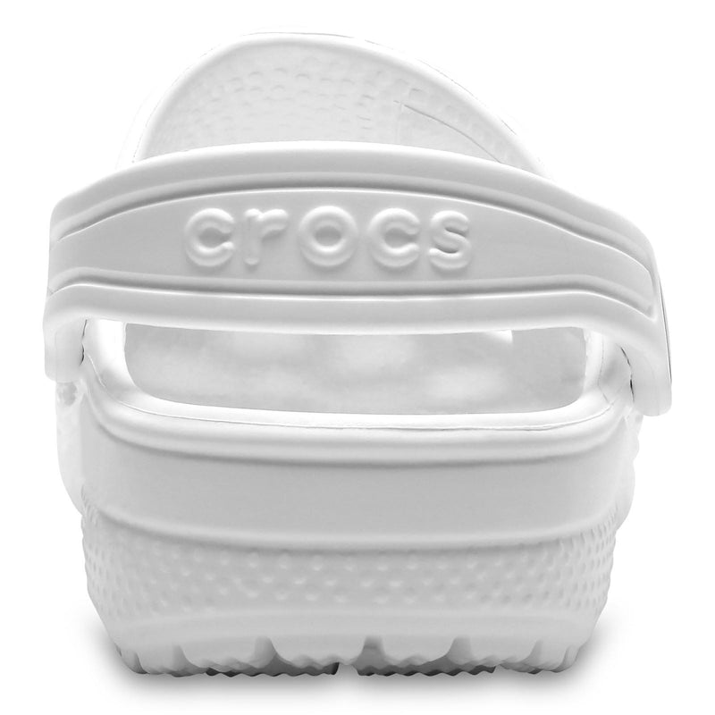 Crocs Kids' Classic Clog Mocassins Blancs En Thermoplastique