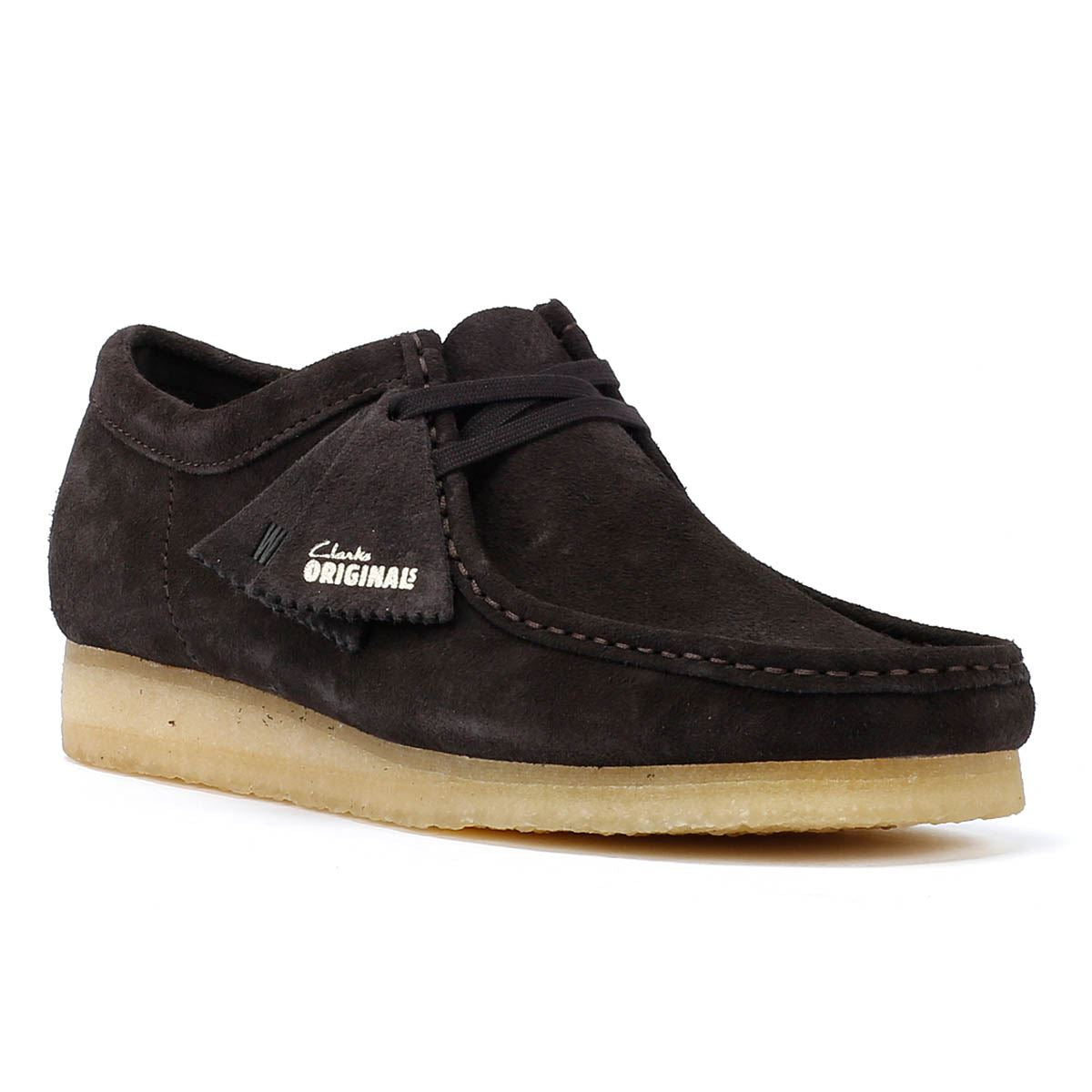 Clarks Originals Wallabee Bottes En Daim Pour Hommes, Marron