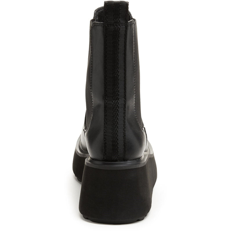 Rocket Dog Heyday Bottes Chelsea Plates Pour Femme En Polyuréthane Noir