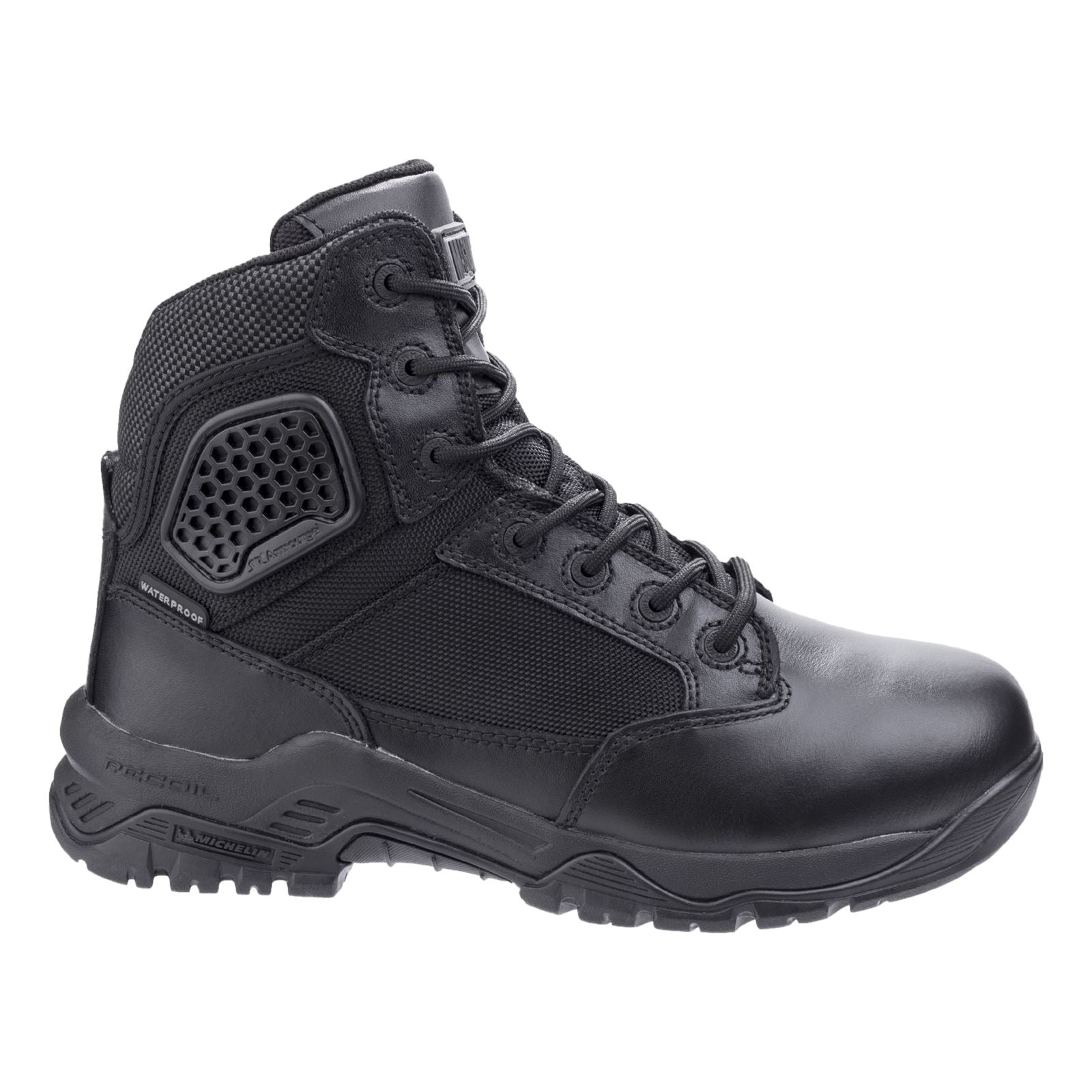 Magnum  Bottes De Sécurité En Cuir Noir Strike Force 6.0 Wp
