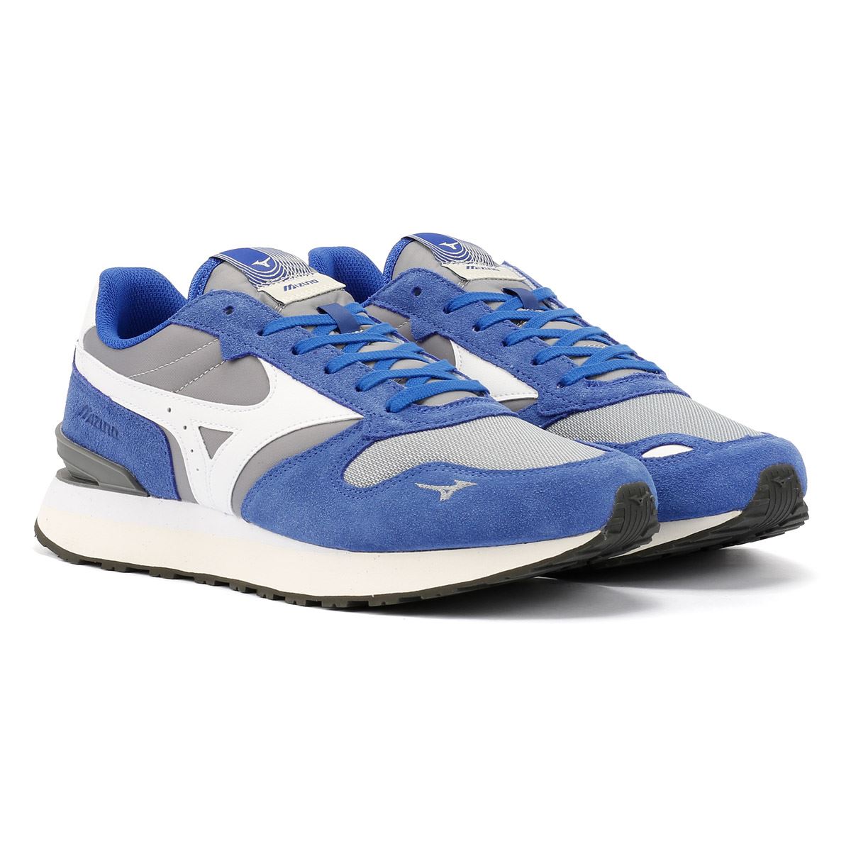 Mizuno RB87 Baskets En Daim Bleu