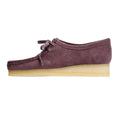 Clarks Originals Wallabee Chaussures Violettes Pour Femmes En Suède