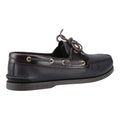 Sperry Authentic 2 Eye Chaussures Bateau Pour Homme En Cuir Amaretto/Noir