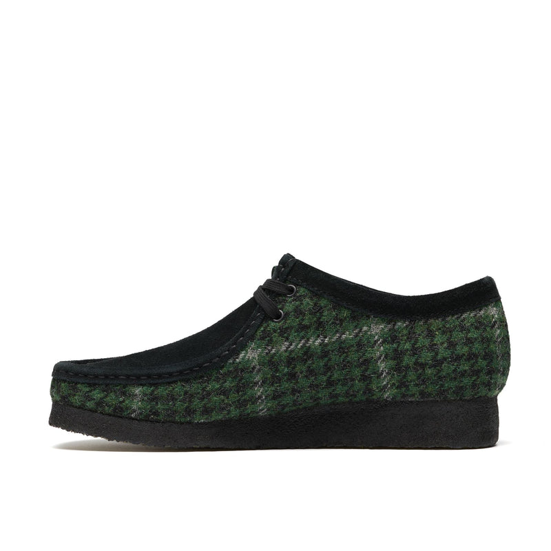Clarks Originals Wallabee Chaussures Hommes En Textile Vert