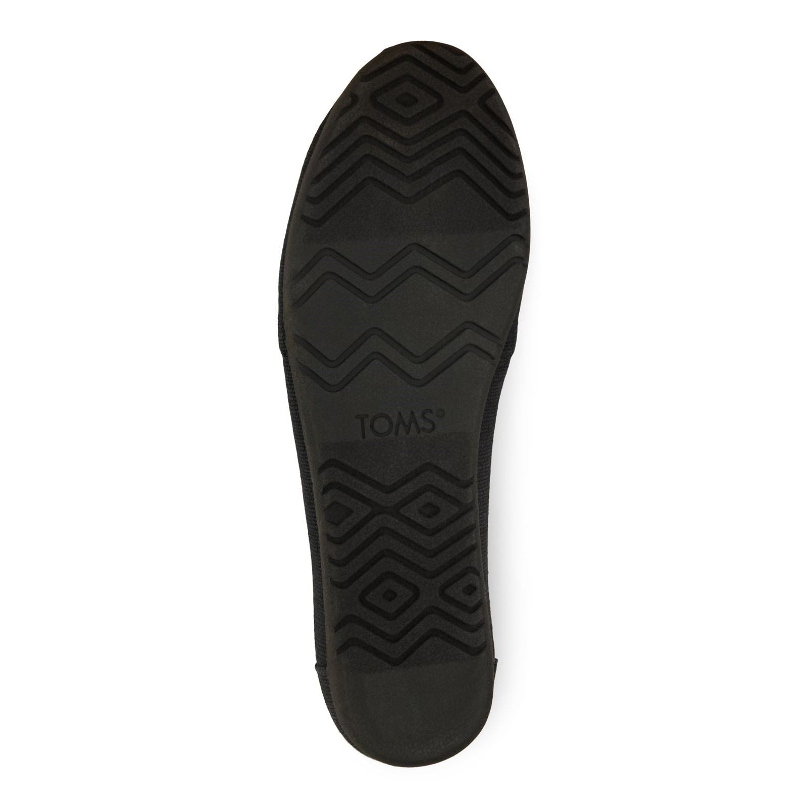 TOMS Alpargata Ballet Espadrilles Noires En Textile Pour Femmes