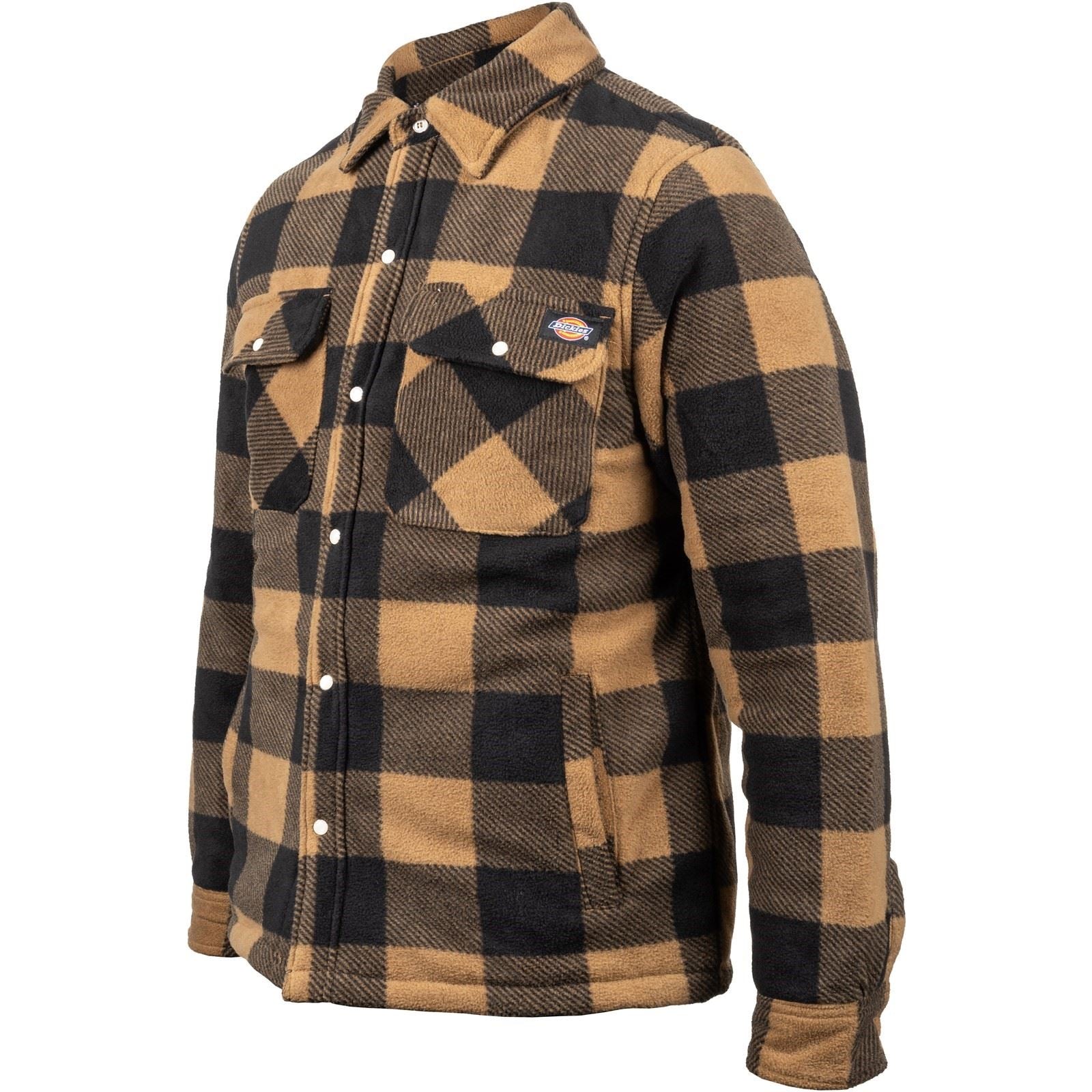 Dickies Portland Chemise Décontractée En Khaki Pour Homme En Polyester