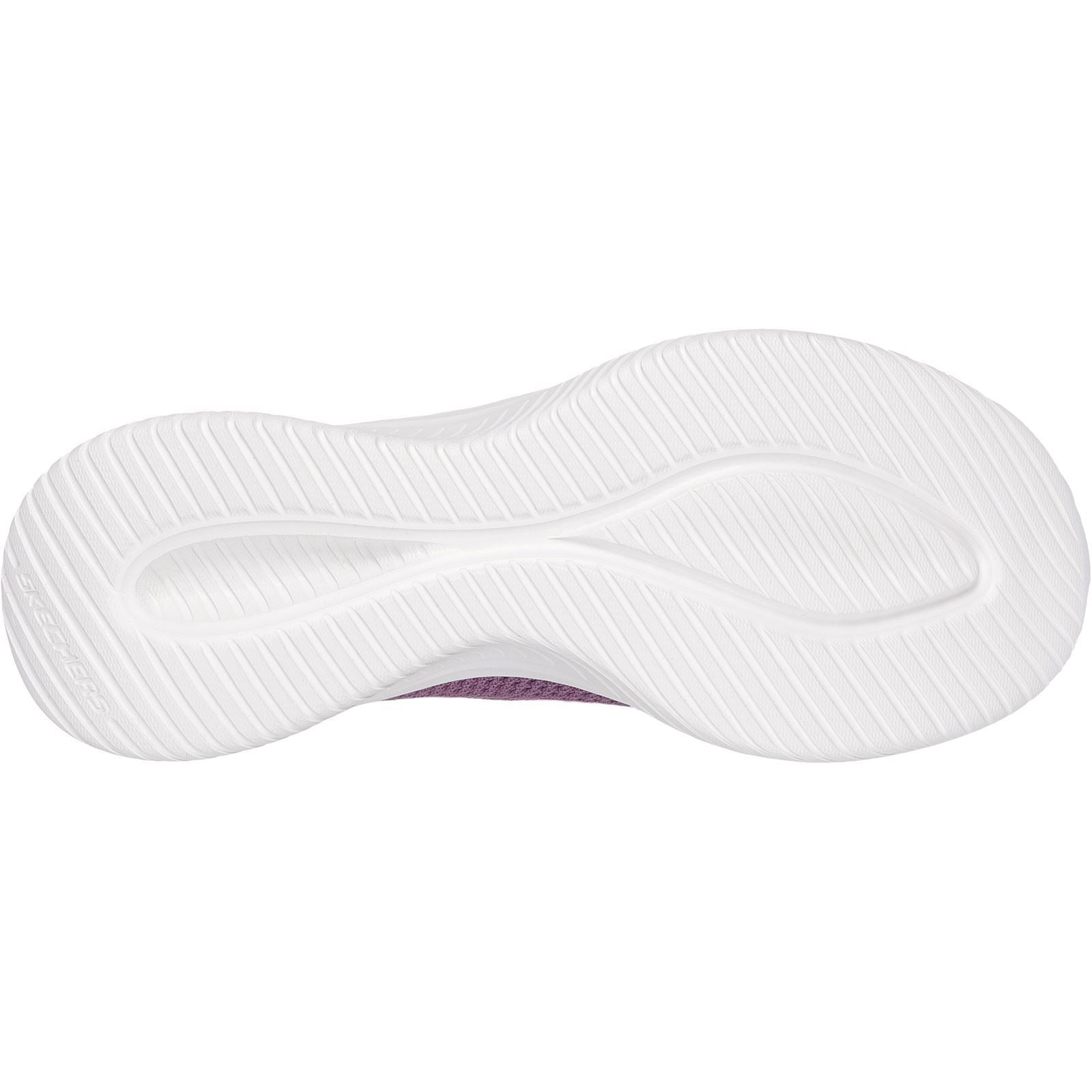 Skechers Ultra Flex 3.0 Easy Win Baskets En Toile Violettes Pour Femmes