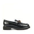Pod Tate Mocassins Noirs Pour Femmes En Simili Cuir