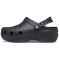Crocs Classic Platform Crocs Classic Platform Sabots noirs pour Femmes en Thermoplastique