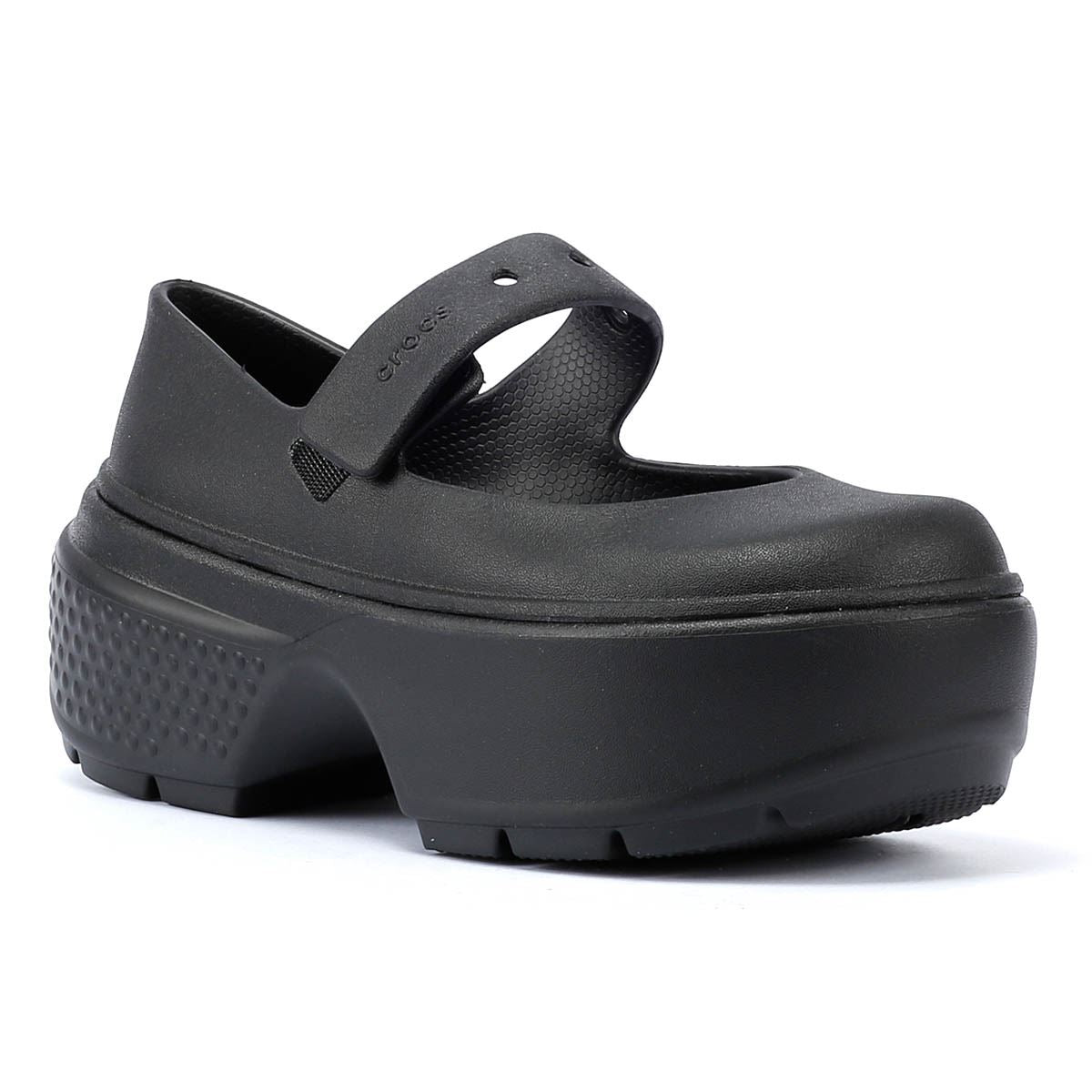 Crocs Stomp Mary Jane Chaussures Noires Pour Femmes