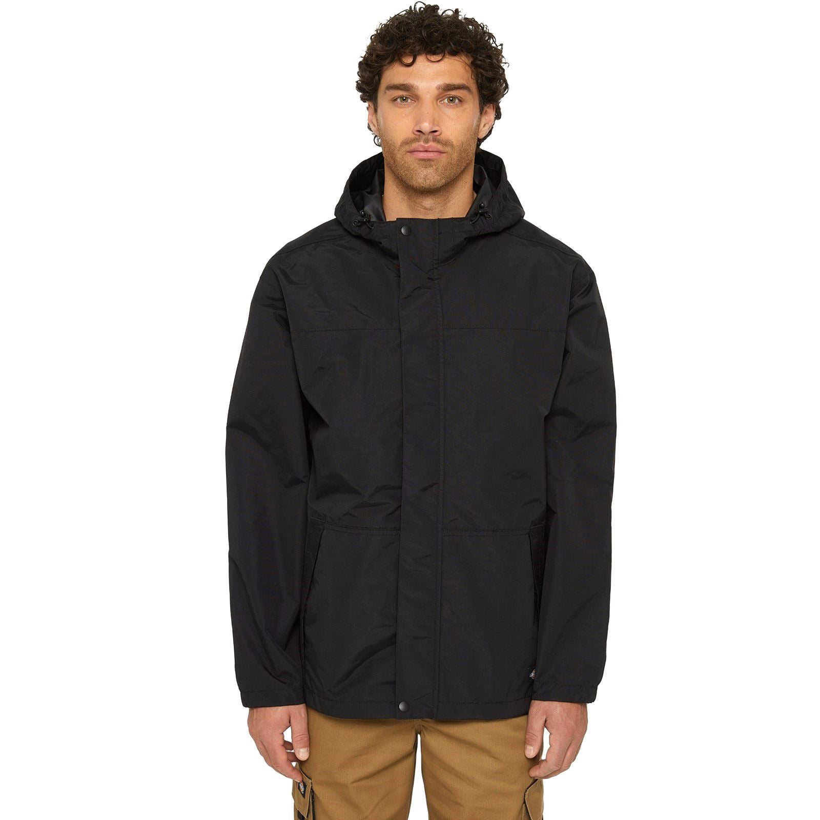 Dickies Waterproof Veste De Pluie Noire Pour Hommes