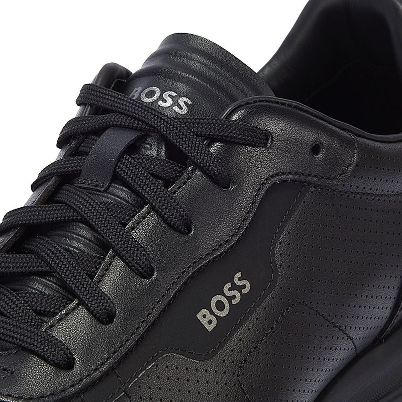 Boss Baskets Noires Pour Hommes Zayn Low
