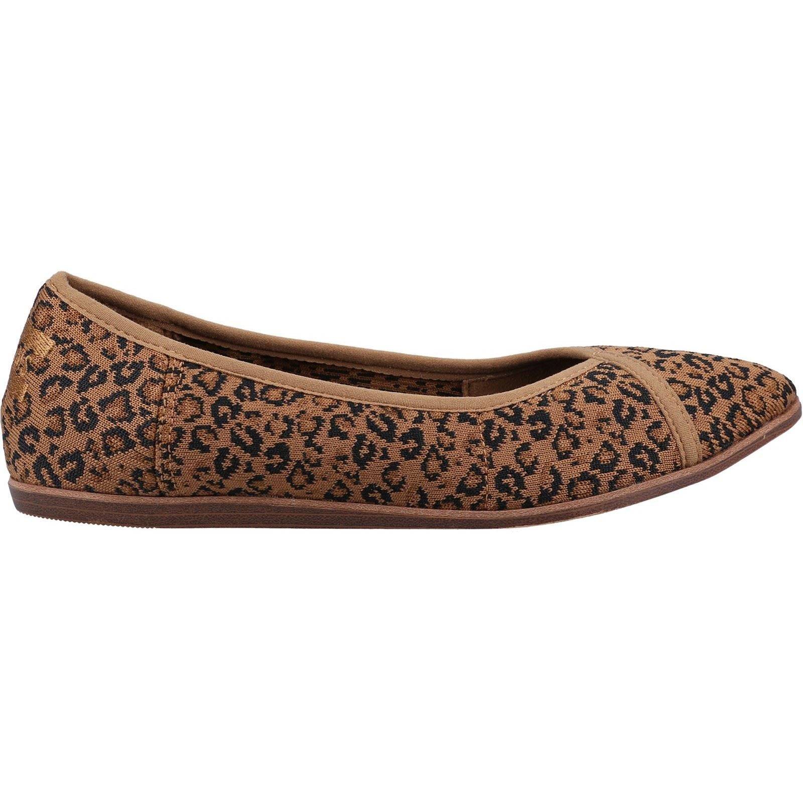 TOMS Katie Chaussures Plates Marron Pour Femmes En Coton À 100 %