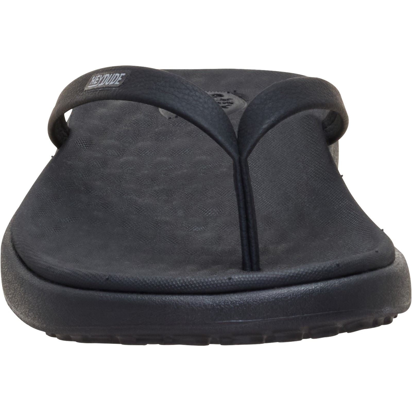 HEYDUDE Maui Breeze Tongs En Polyuréthane Pour Femmes Noires/Noires