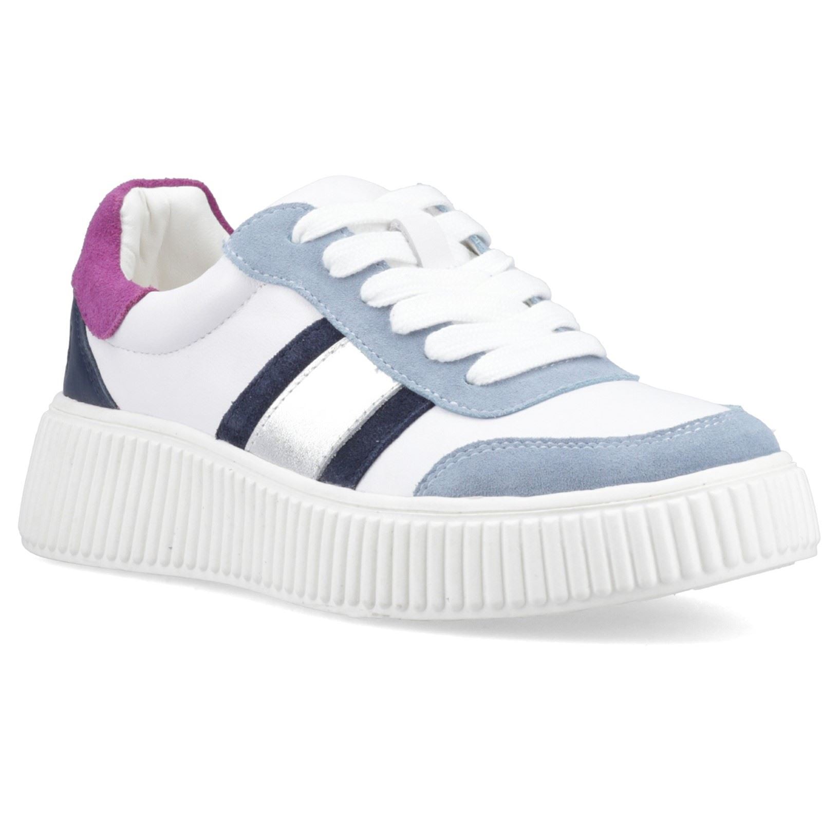 Hush Puppies Holly Baskets Argentées Pour Femmes Suède