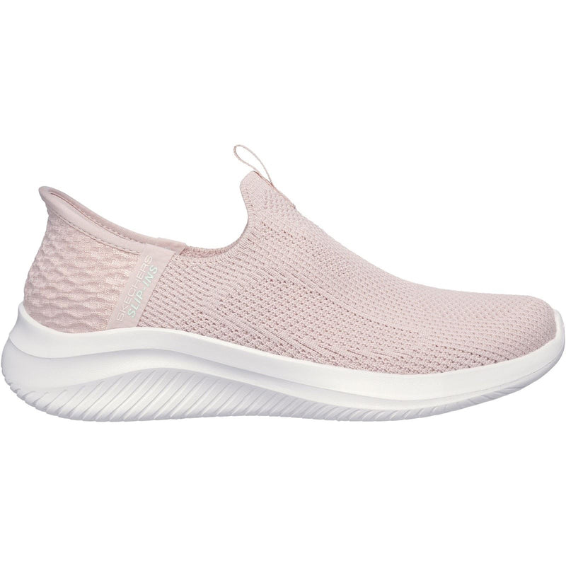 Skechers Ultra Flex 3.0 Easy Win Sneakers En Textile Pour Femme, Couleur Rose