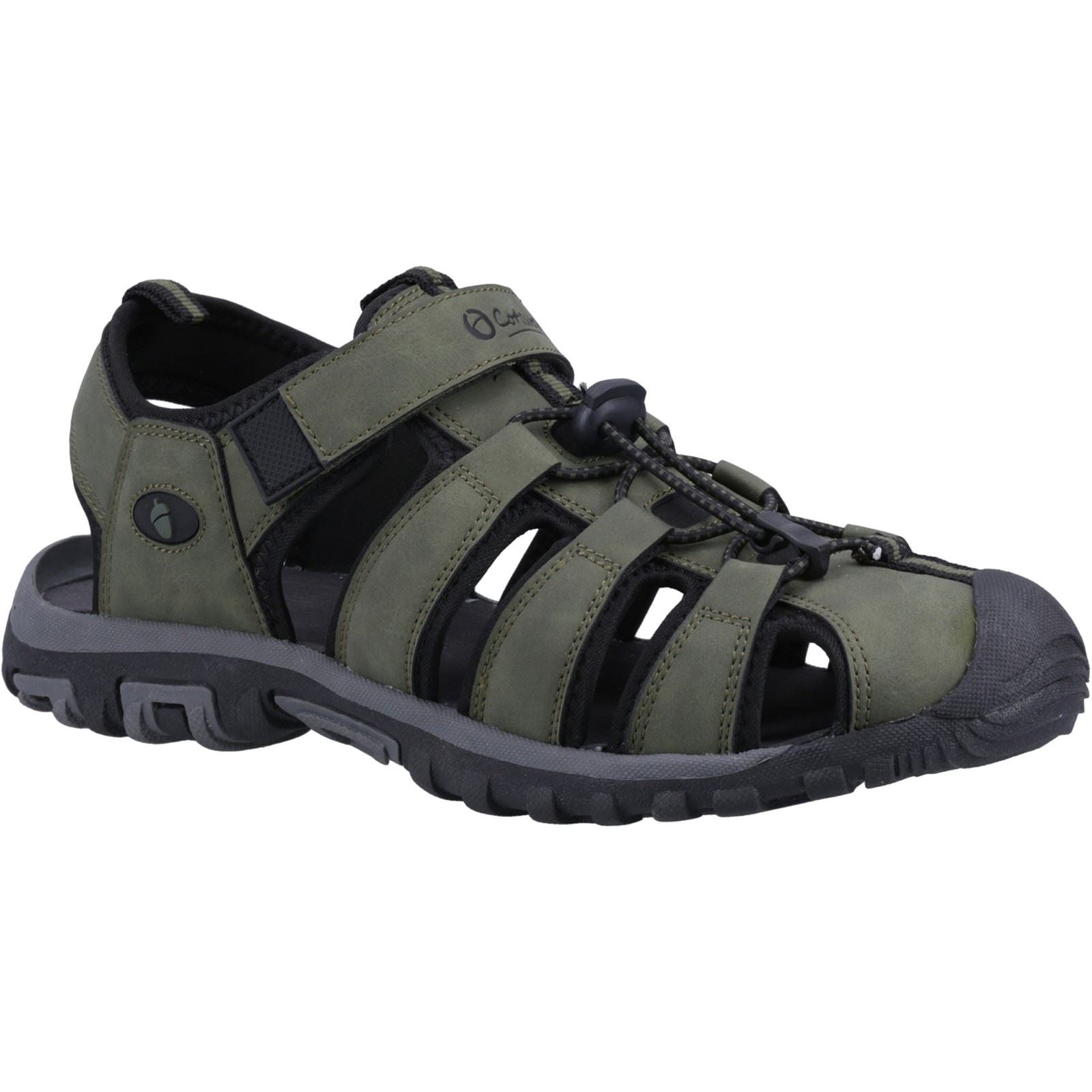 Cotswold Furze Sandales Homme En Polyuréthane Kaki