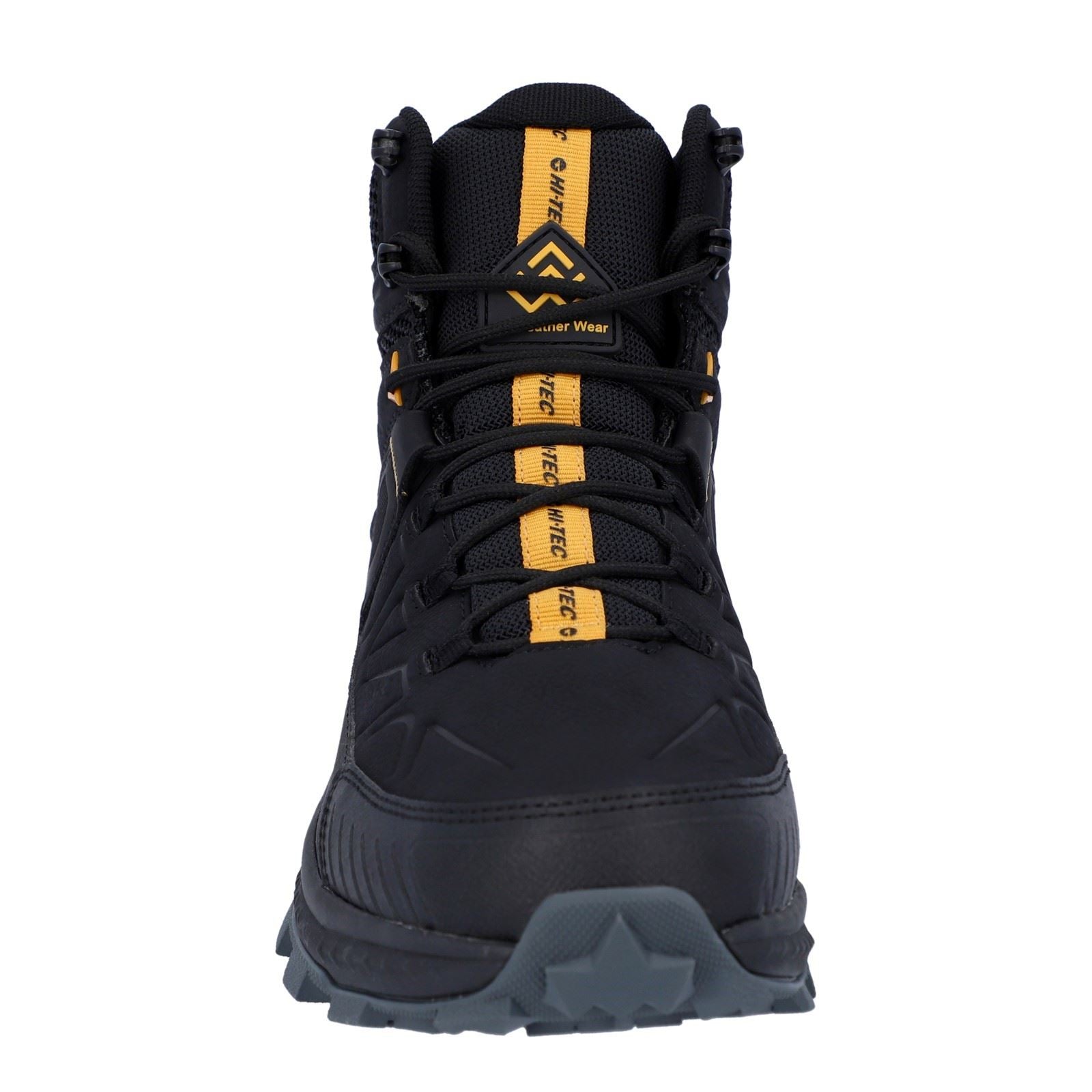 Hi-Tec Rainier Chaussures De Randonnée Noires Pour Homme En Polyester