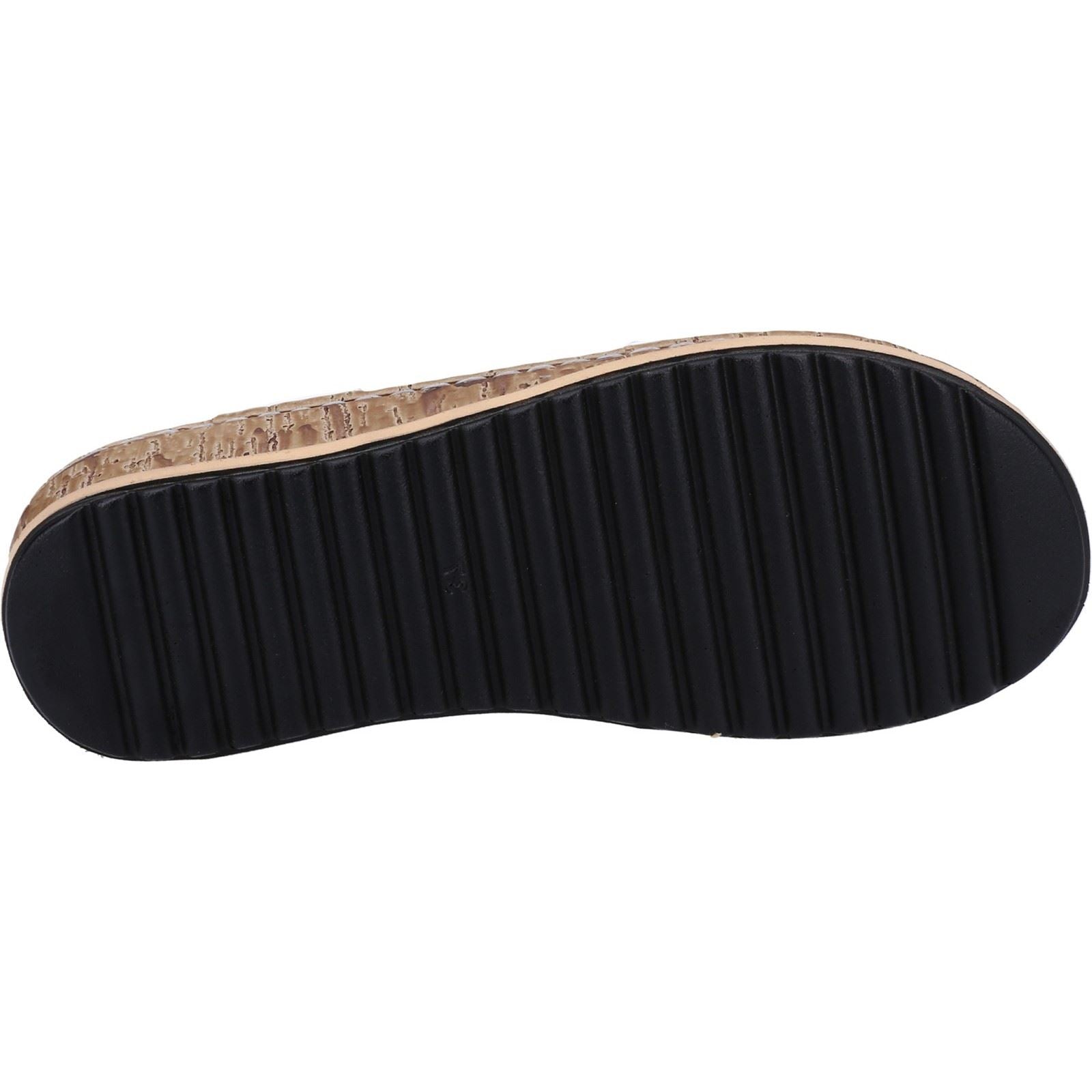 Hush Puppies Ellie Sandales Blanches Pour Femmes En Cuir