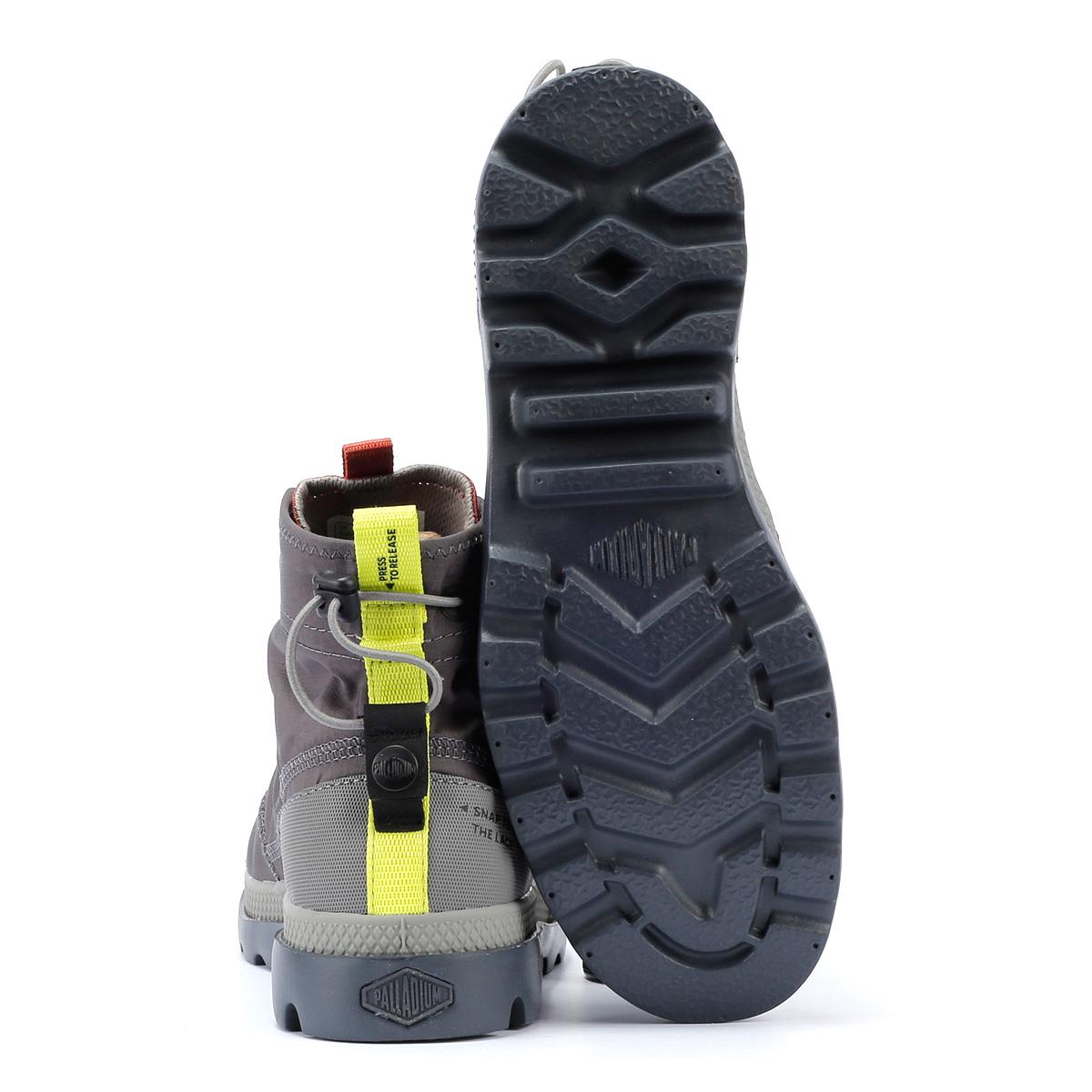 Palladium Pampa Travel Lite Bottes En Nylon Pour Homme, Couleur Asphalte