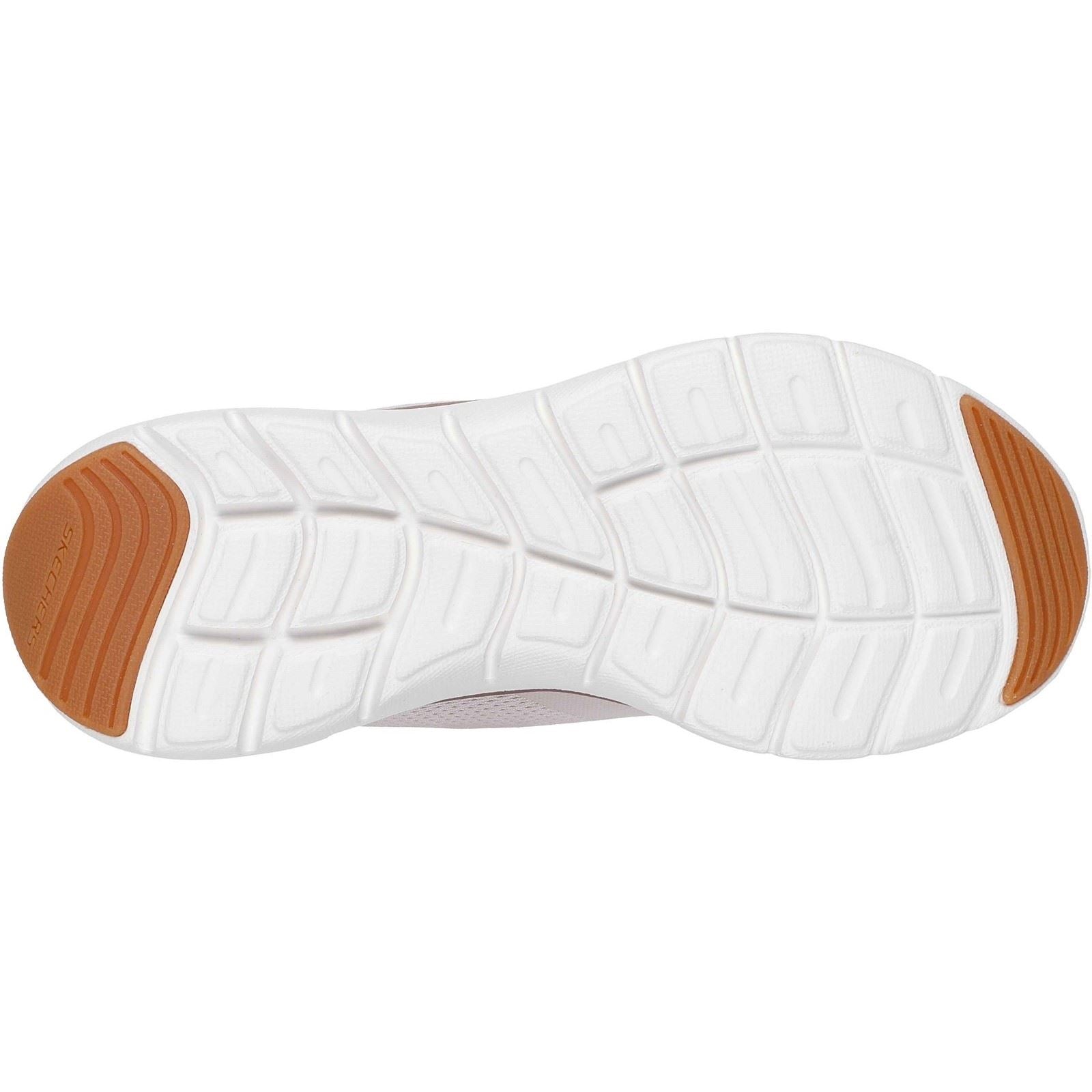 Skechers Flex Appeal 5.0 Easy Breezy Baskets Légères Mauves Pour Femmes En Textile