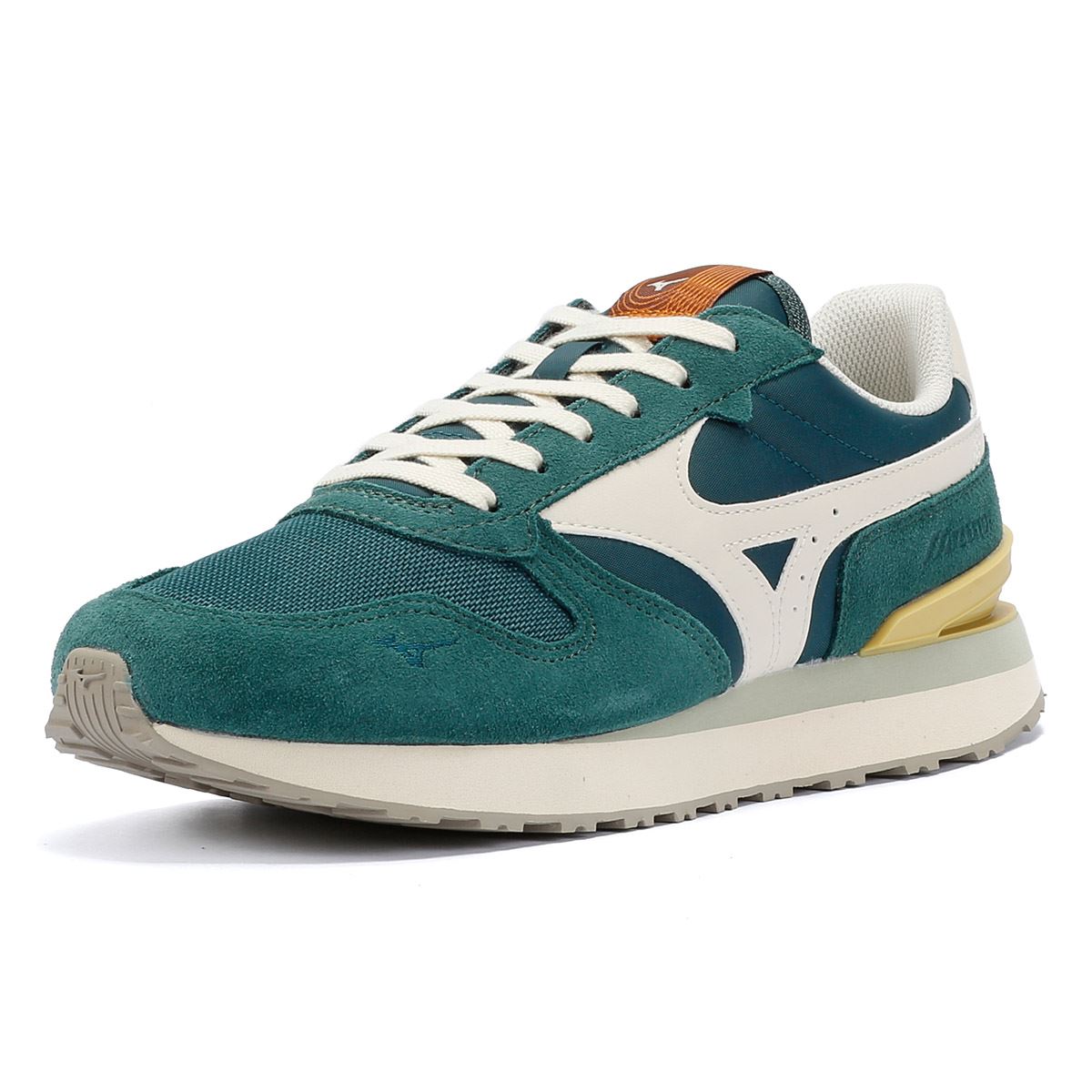 Mizuno RB87 Baskets En Daim Vert
