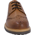 Hunter Cawdor Chaussures Brogues En Cuir Pour Hommes, Couleur Fauve