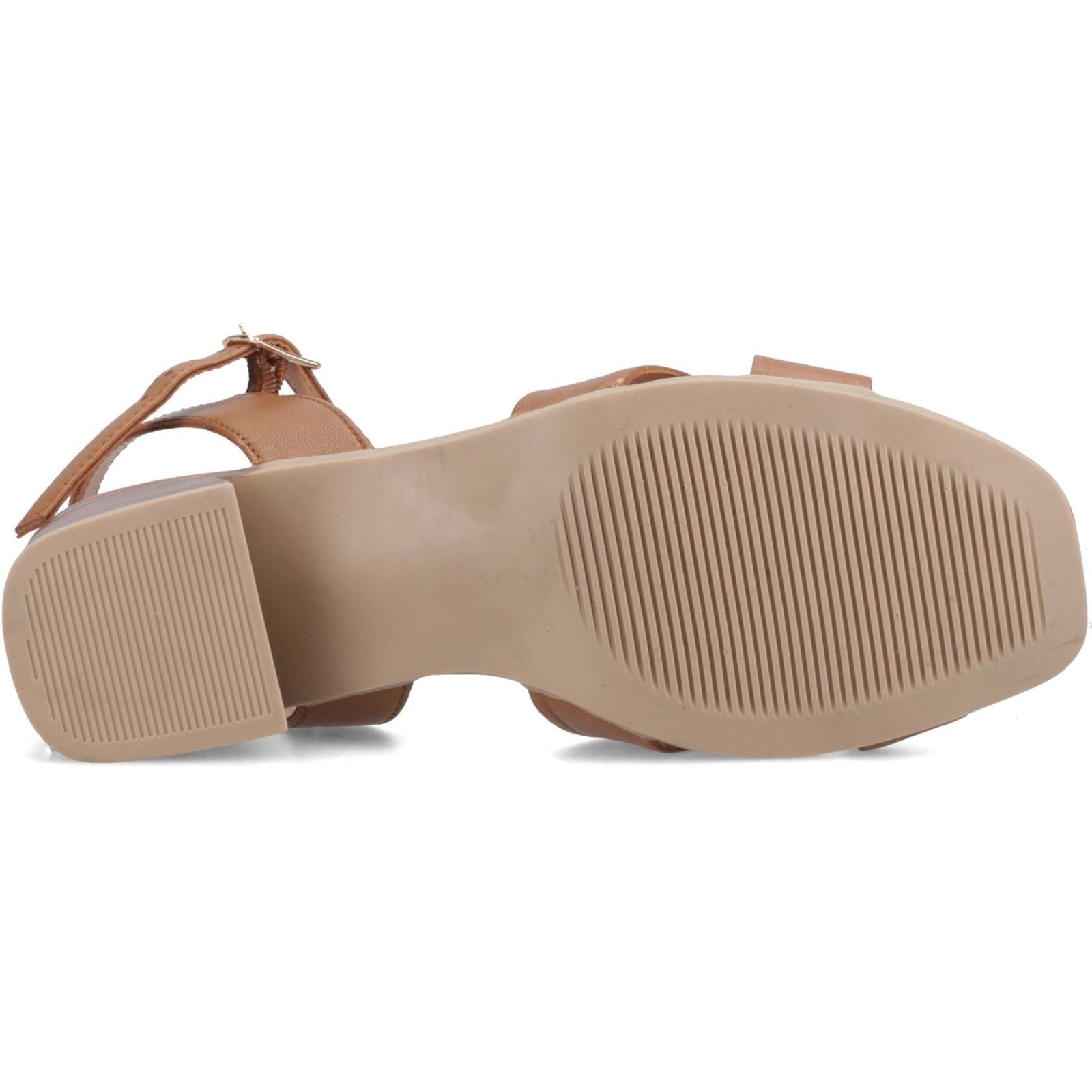 Hush Puppies Regina Sandales En Cuir Pour Femmes Couleur Caramel