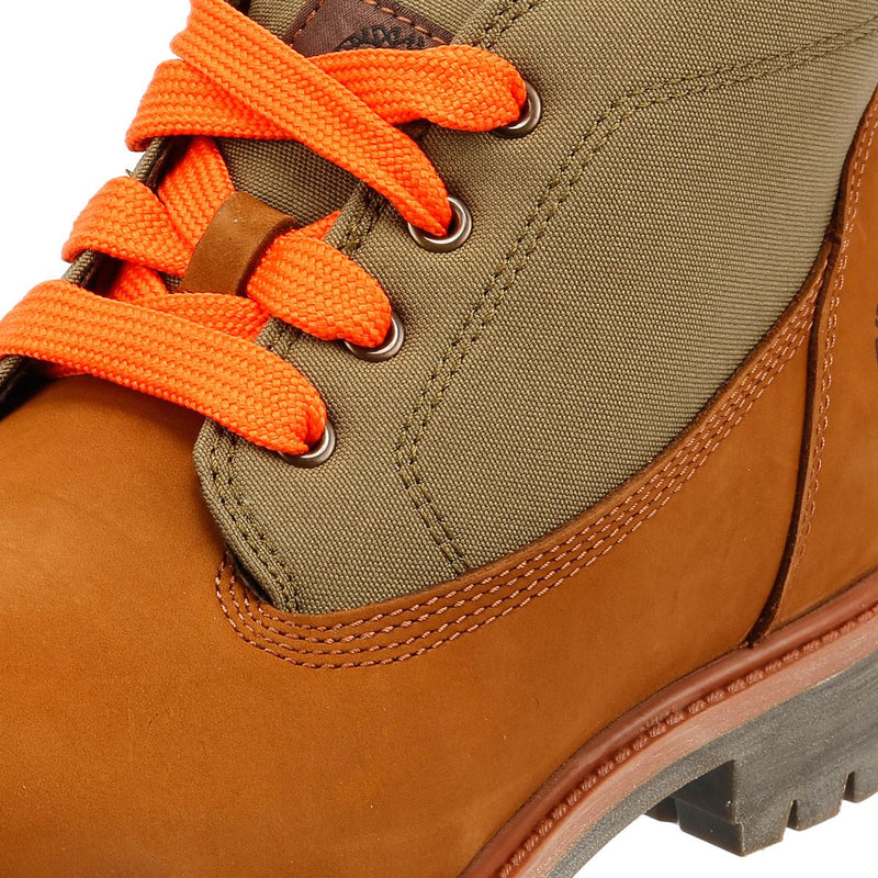 Timberland Mid Lace Chukka Workwear II Bottes En Cuir Marron Pour Homme