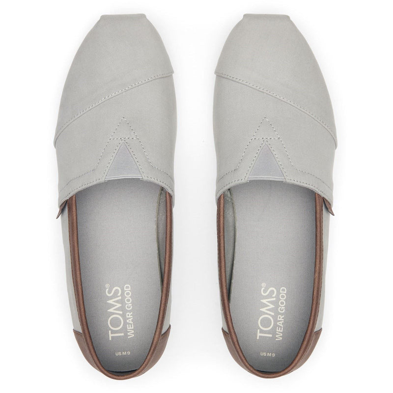 TOMS Alpargata 3.0 Espadrilles Grises Drizzle Pour Hommes