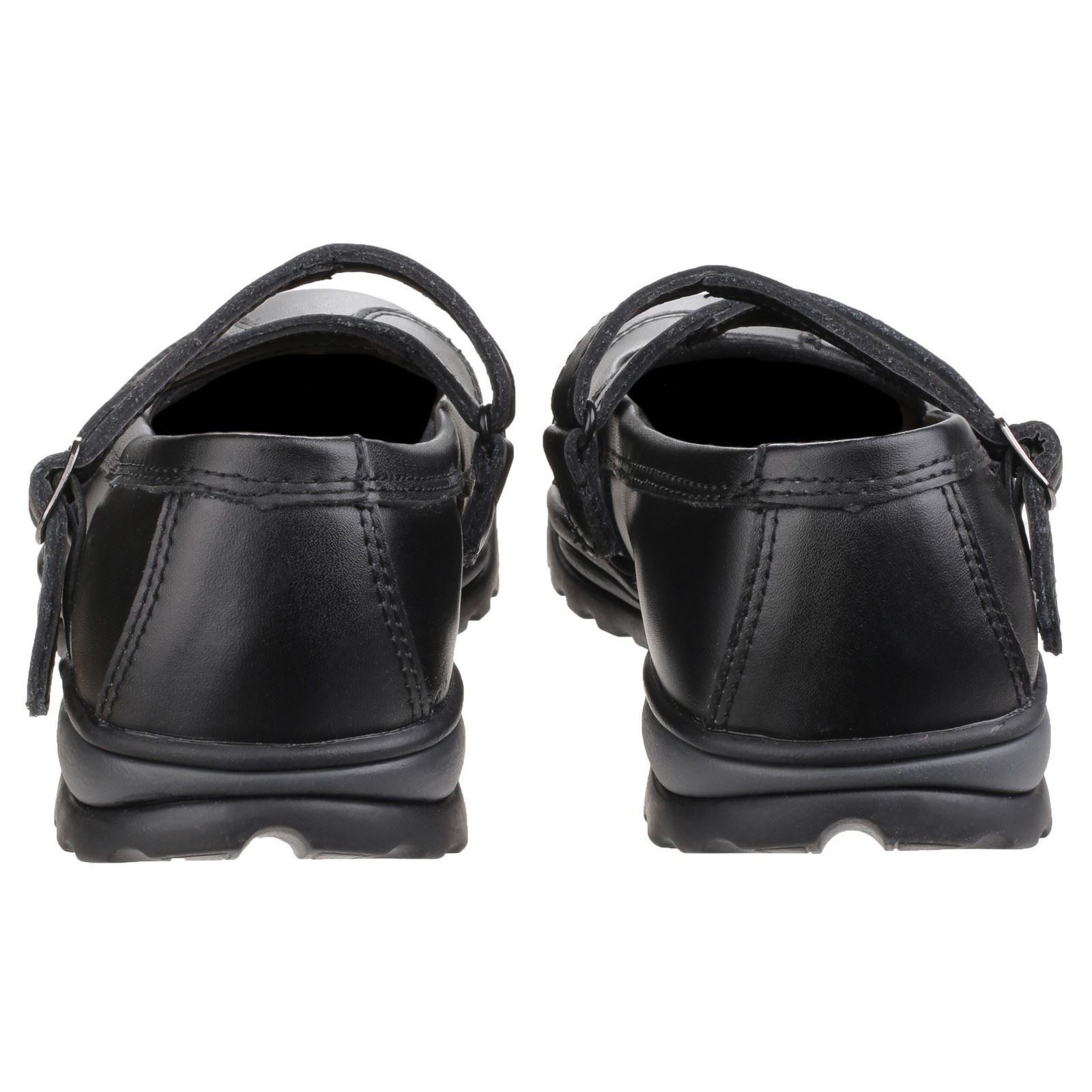 Amblers Safety  Chaussures De Sécurité Noires En Cuir Pour Femmes Fs55