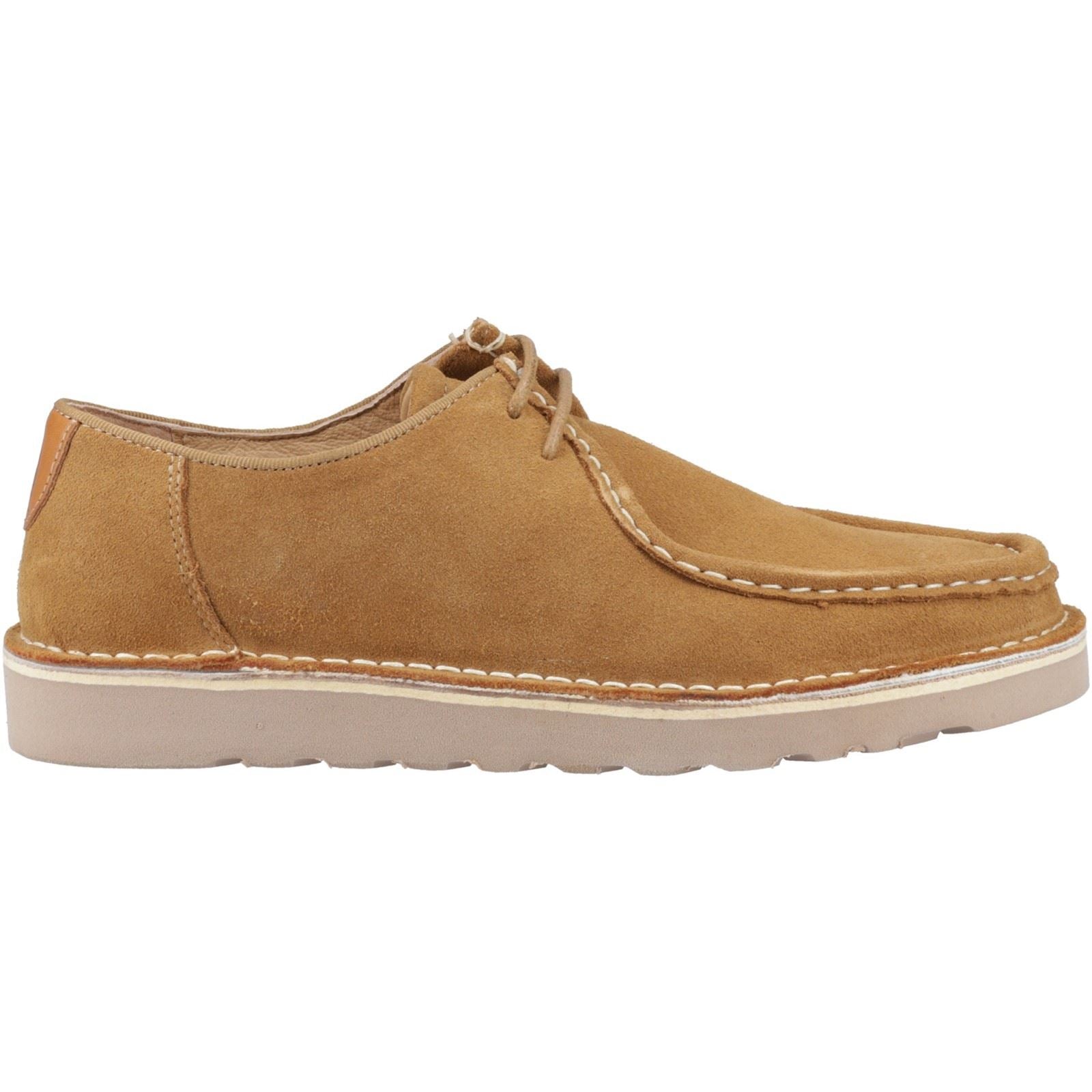 Hush Puppies Otis Chaussures À Lacets En Daim Pour Homme Couleur Beige