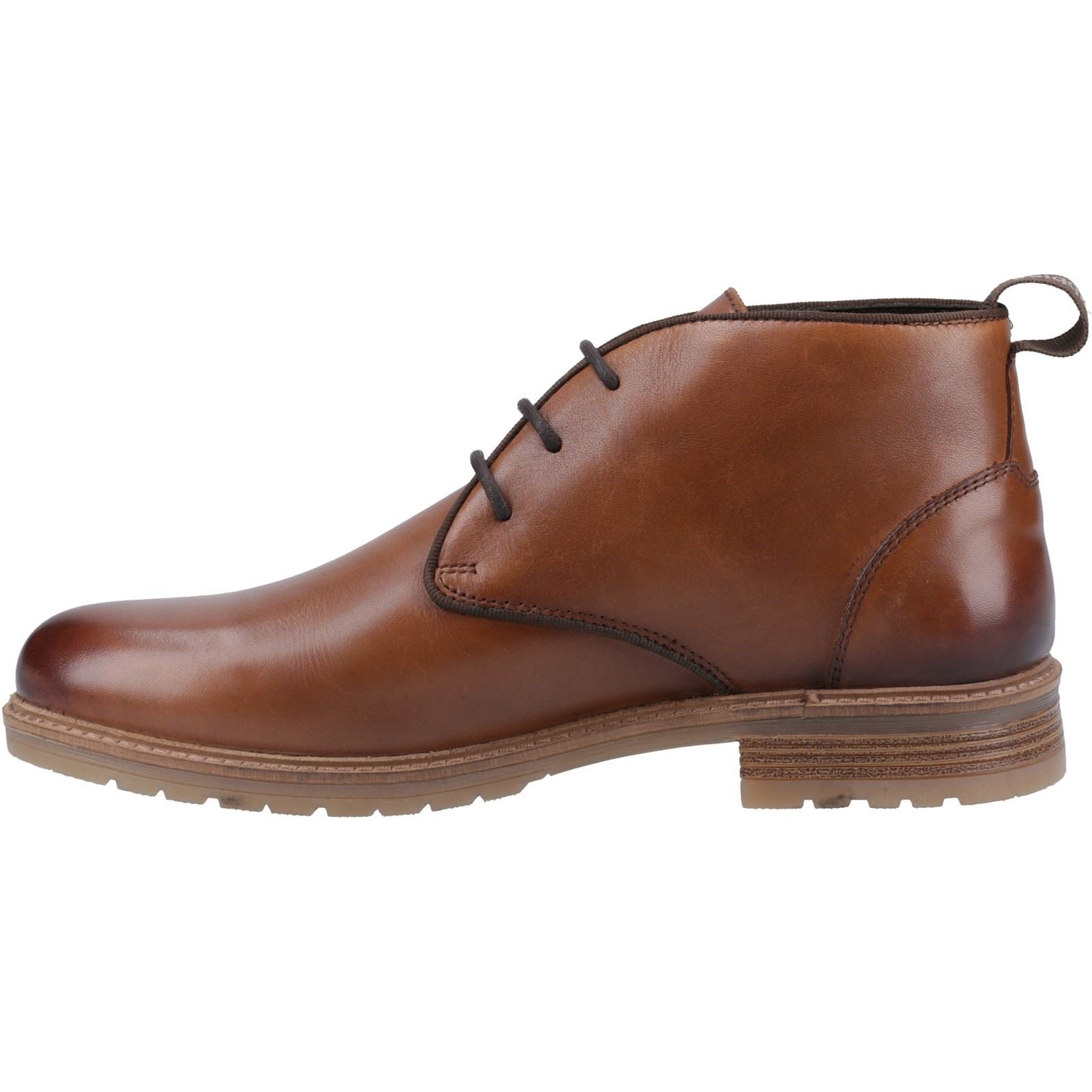 Hush Puppies Ricky Chaussures De Cheville Pour Homme En Cuir Beige