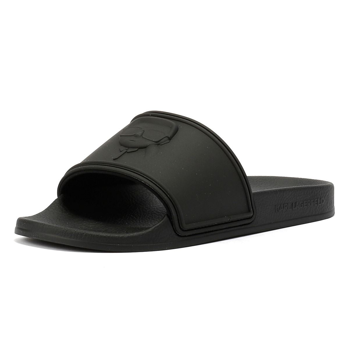 Karl Lagerfeld Kondo 2.0 Karl NFT Sandales Noires Pour Femmes