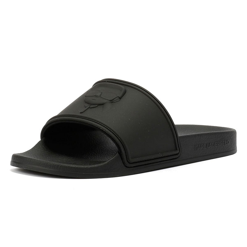 Karl Lagerfeld Kondo 2.0 Karl NFT Sandales Noires Pour Femmes