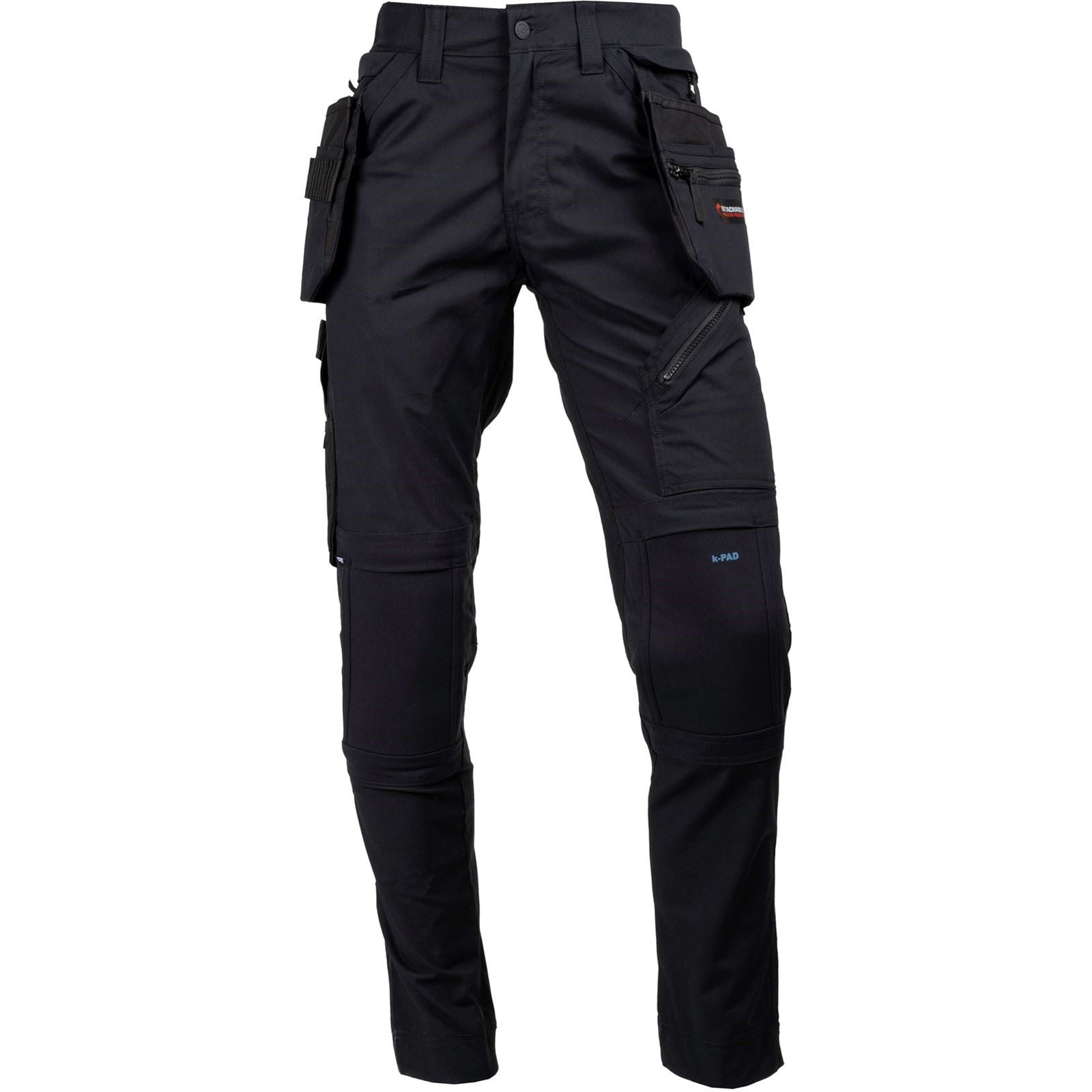 Hard Yakka Xtreme 2.0 Pantalons Noirs En Coton Pour Hommes - Extérieur