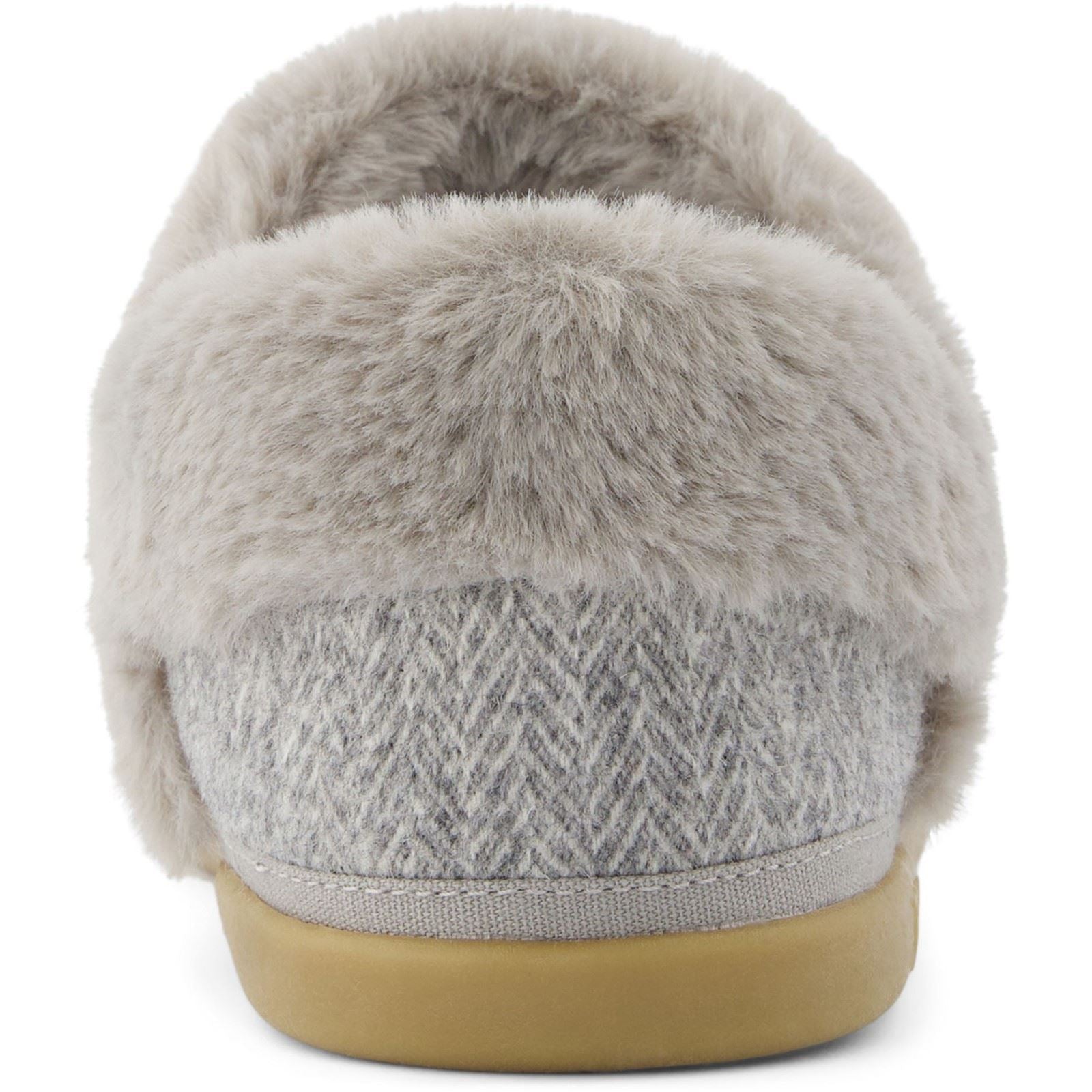 TOMS Oslo Chaussons Gris Pour Femmes En Synthétique