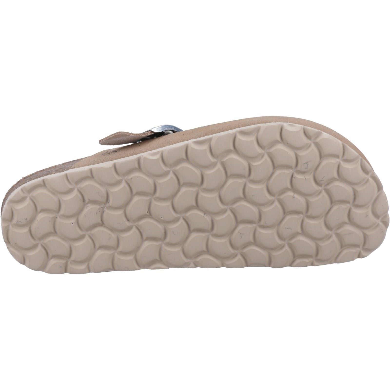 Hush Puppies Bailey Femmes Suédoises Mules Taupe