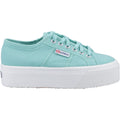 Superga 2790 Linea Up And Down Baskets Aquatiques Pour Femmes En Coton 100% Vert
