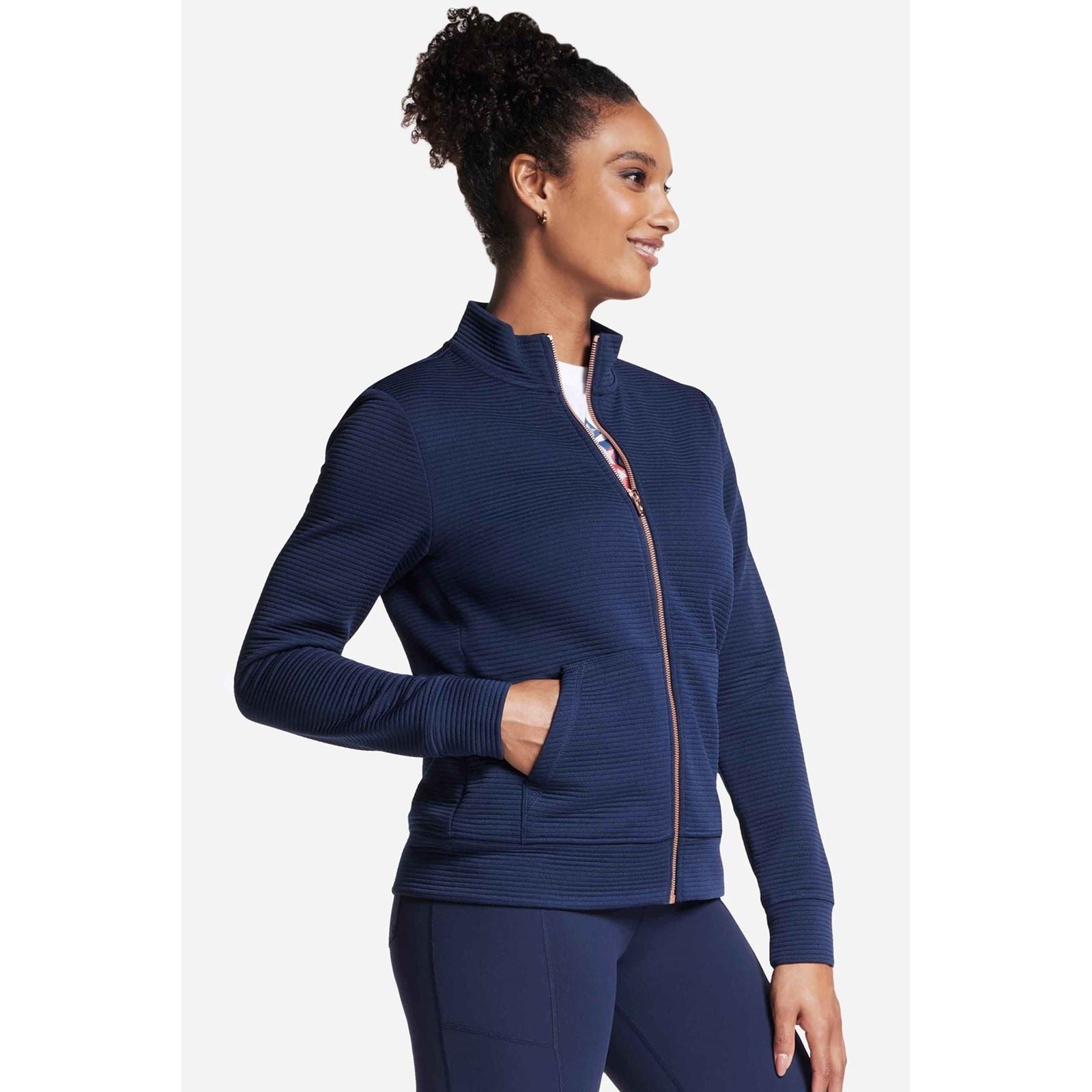 Skechers GO WALK Everywhere Veste Bleue Pour Femmes